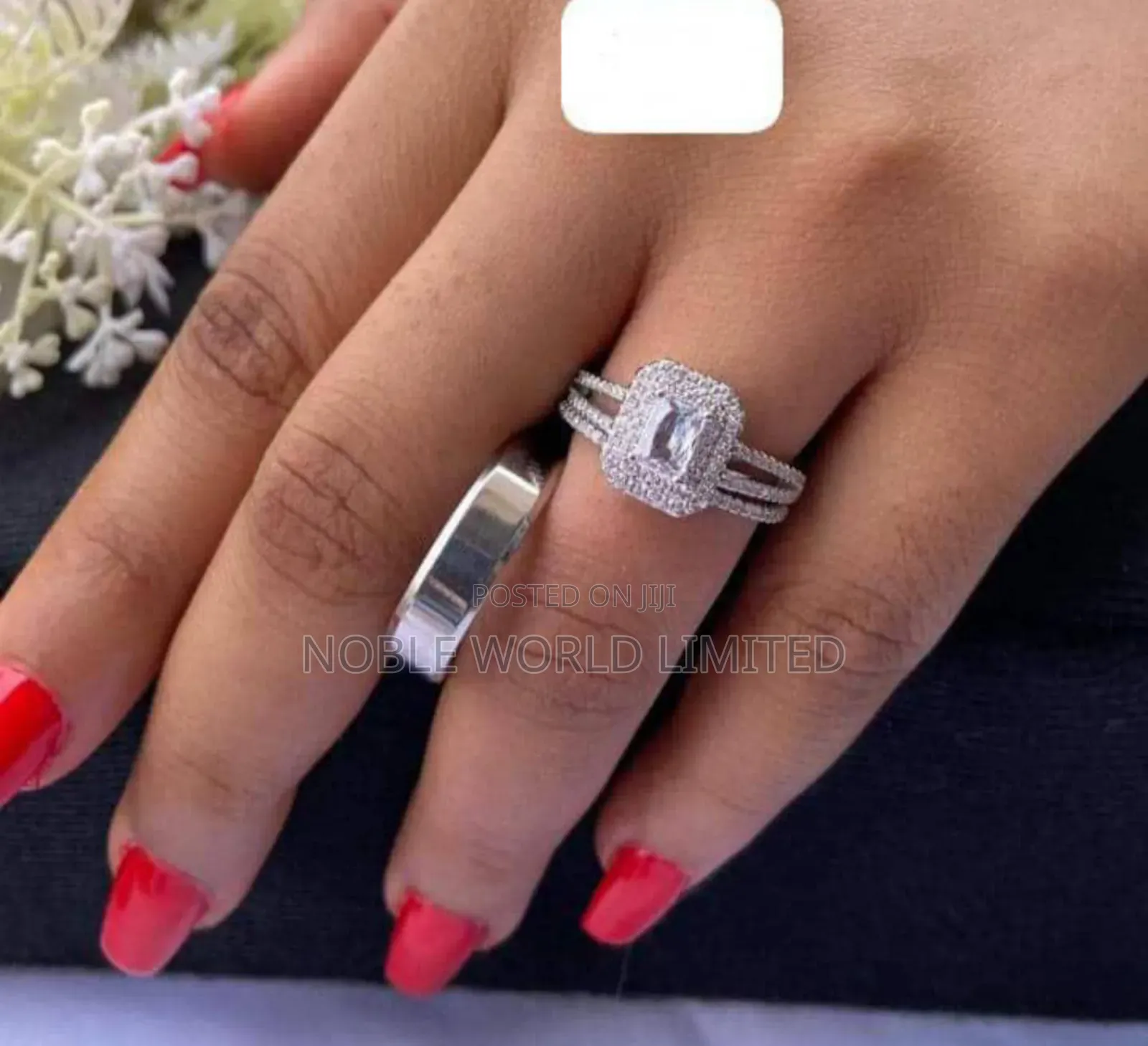 Zirconia Engagement/Wedding Rings Gl 7g