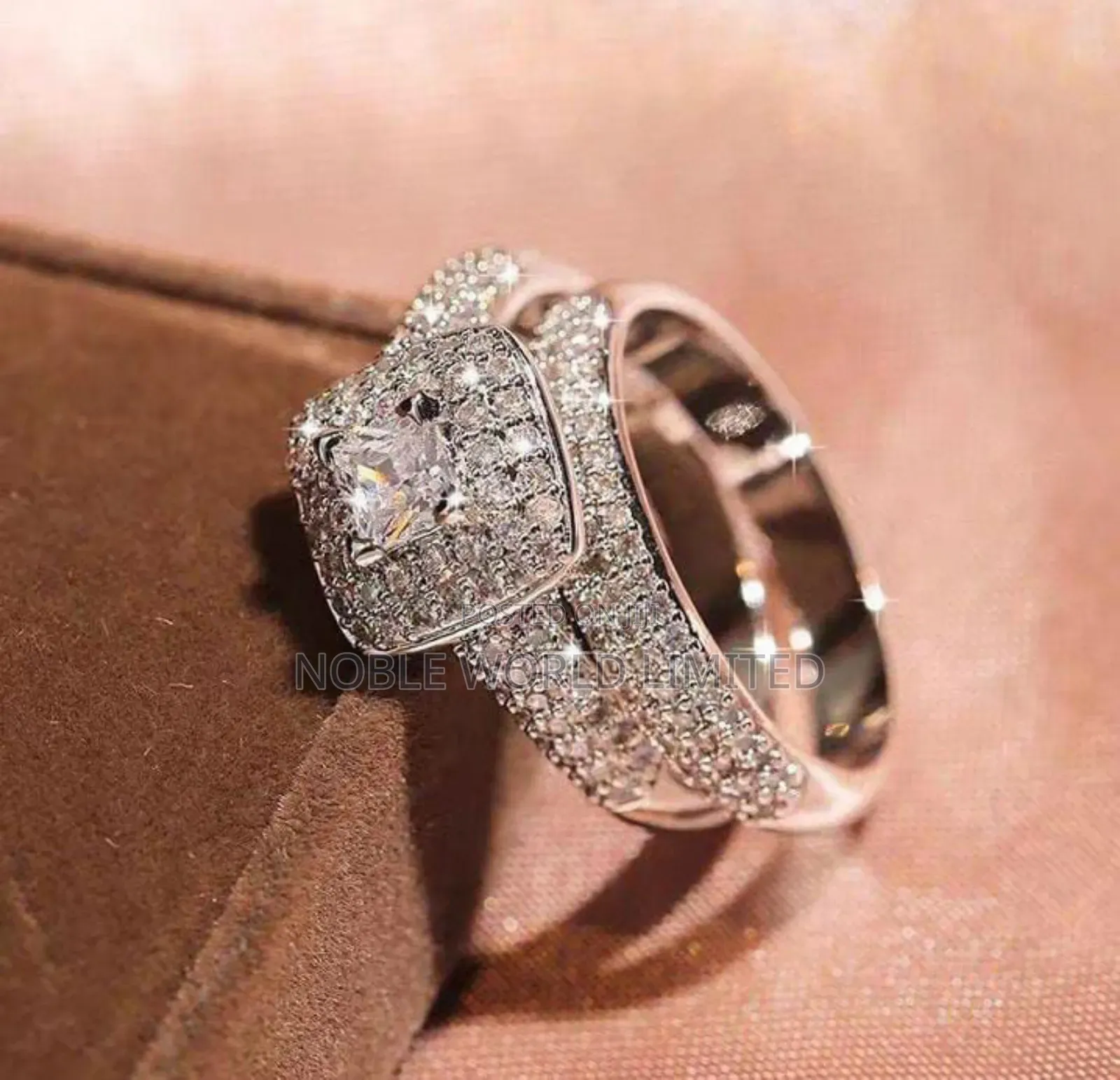 Zirconia Engagement/Wedding Rings Gl 7g