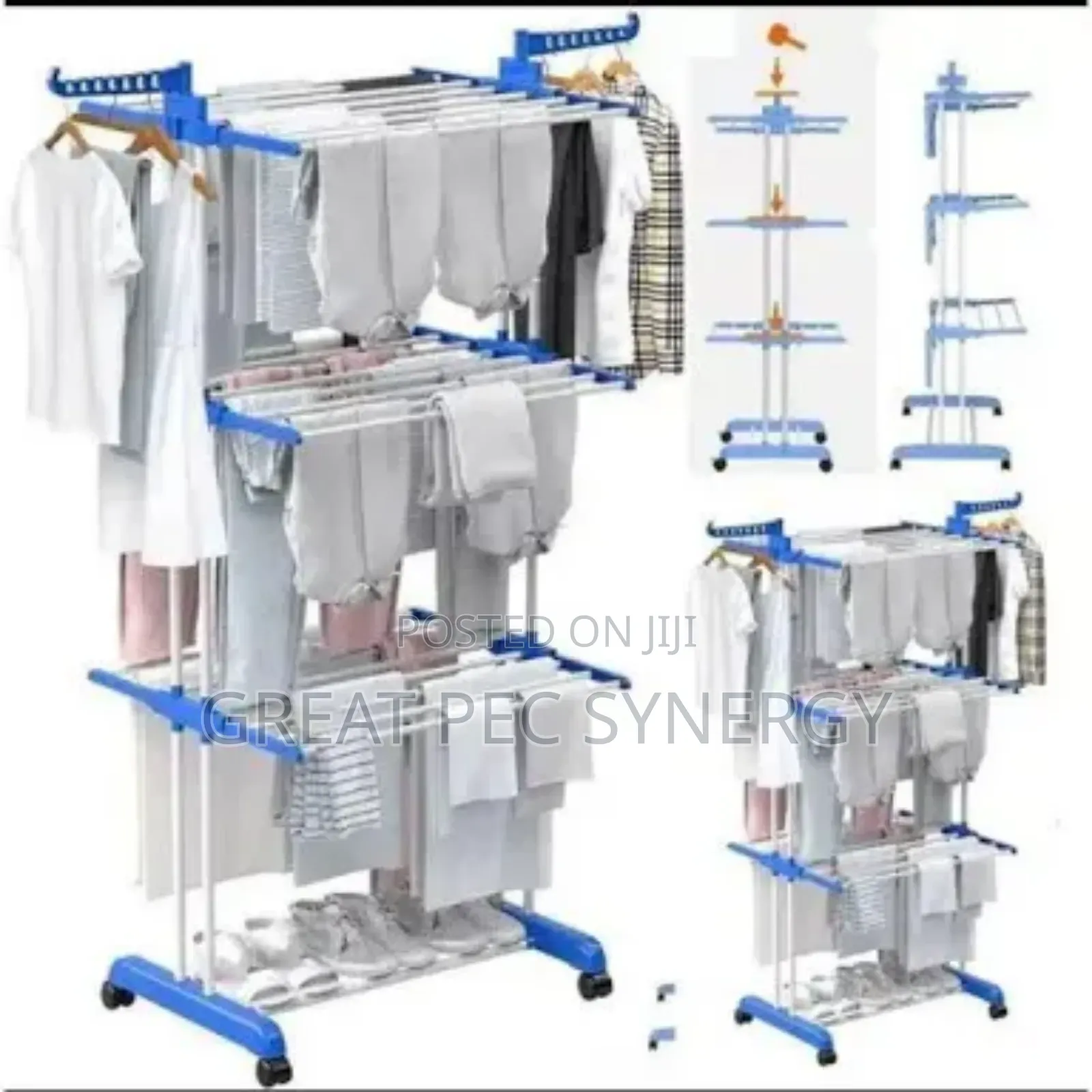 Foldable Cloth Hanger Dryer For Babies & Kids