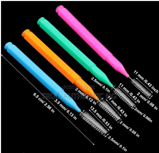 Premium Interdental Brush for Dental Braces – Tooth Flossing- 100 PCS
