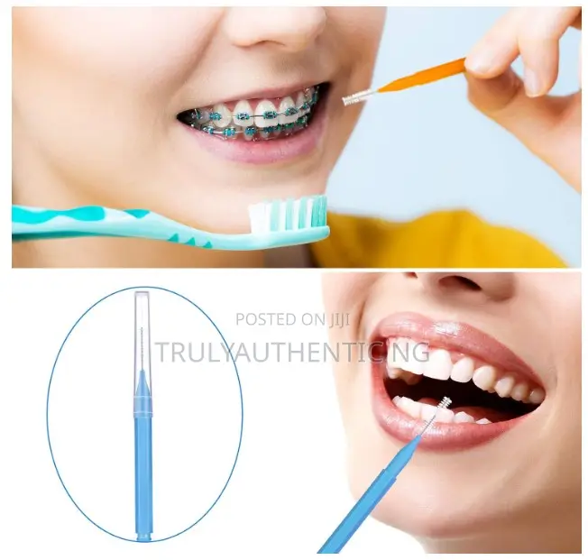 Premium Interdental Brush for Dental Braces – Tooth Flossing- 100 PCS