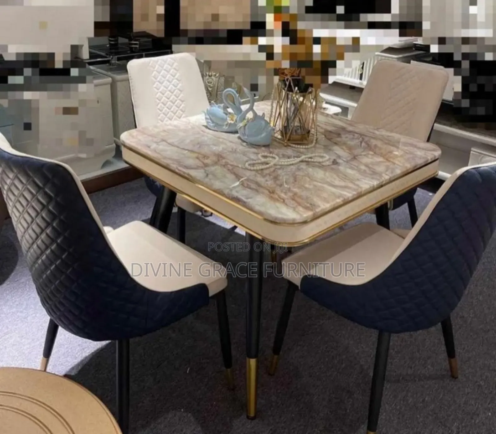 Dinning Table by Four Chairs