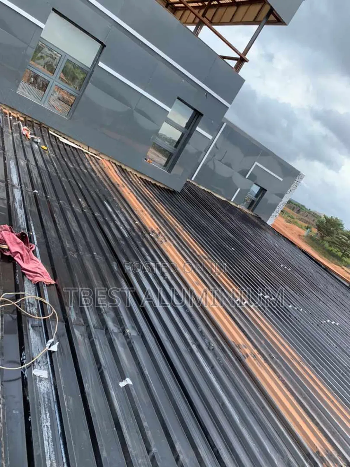 Aluminum Flat Roof
