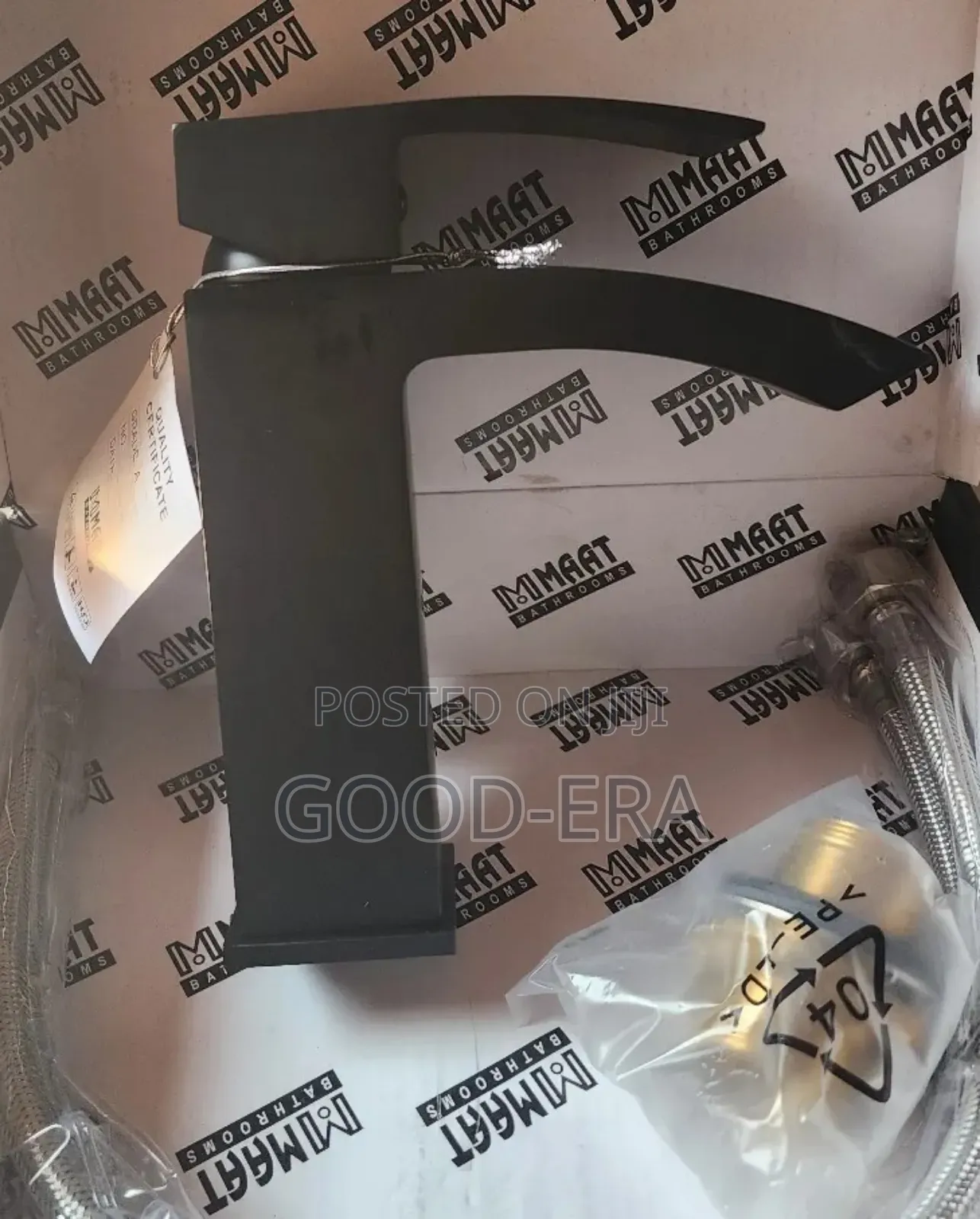 Black Basin Mixer Faucet