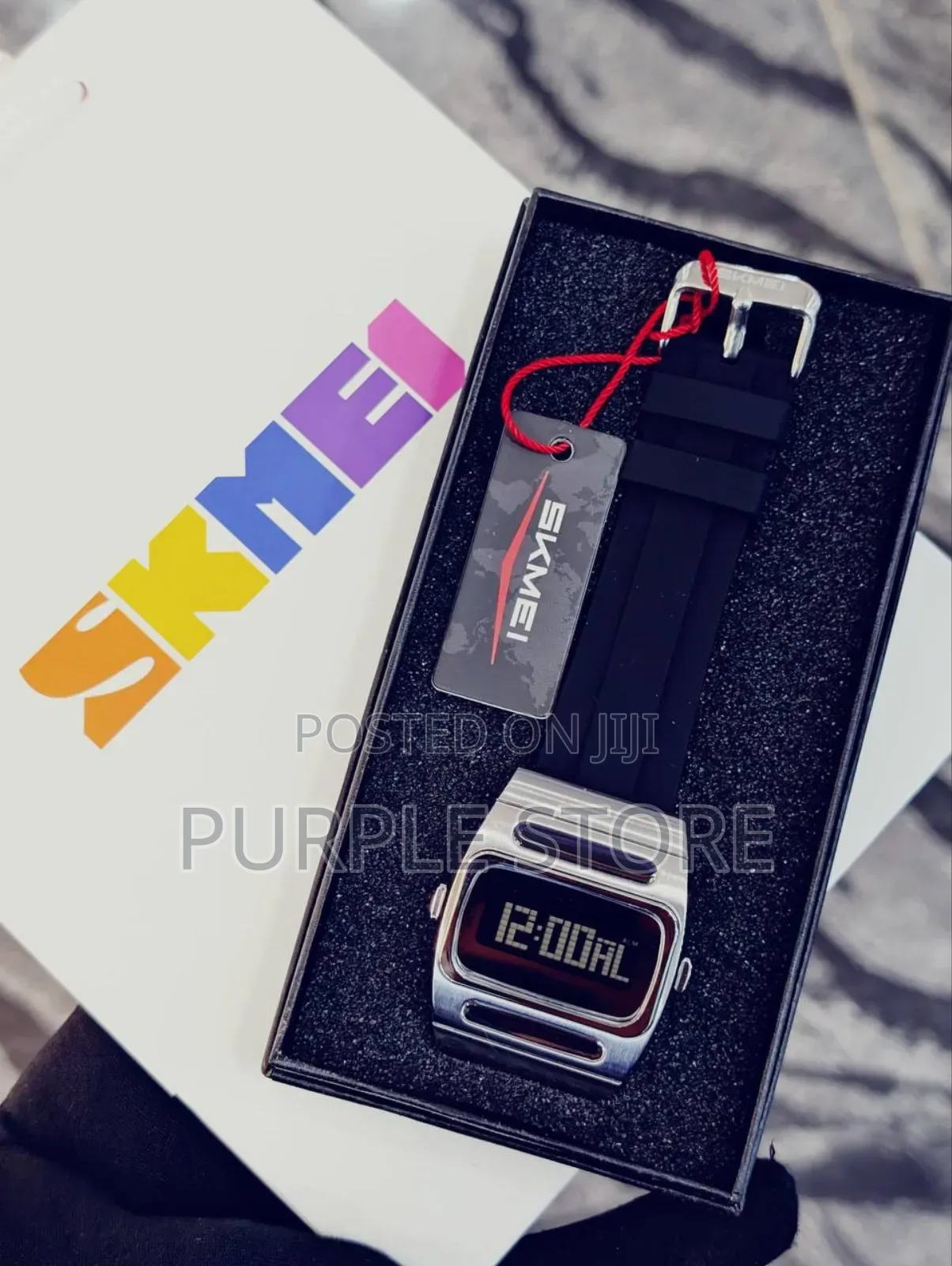 Skmei Digital Watch With Alarm and Stopwatch, Water Resistant