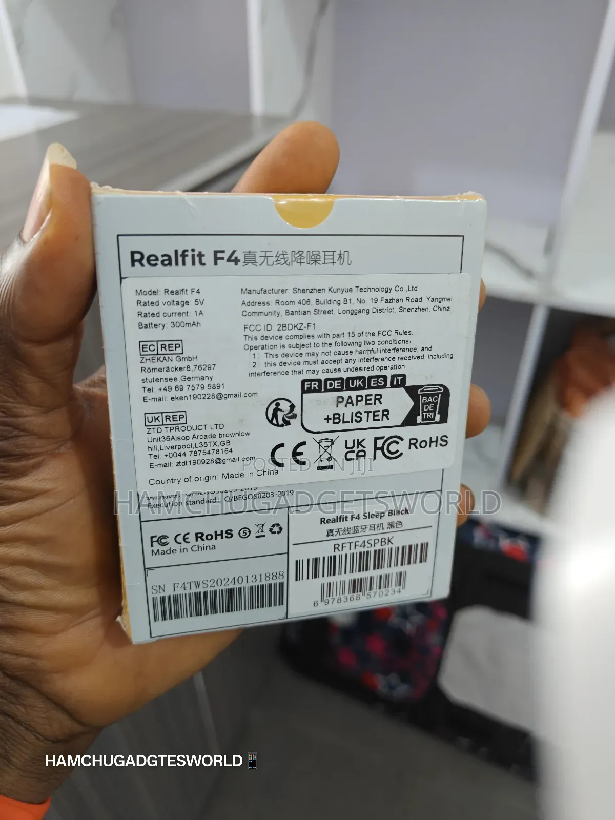 Realfit F4 Anc Enc