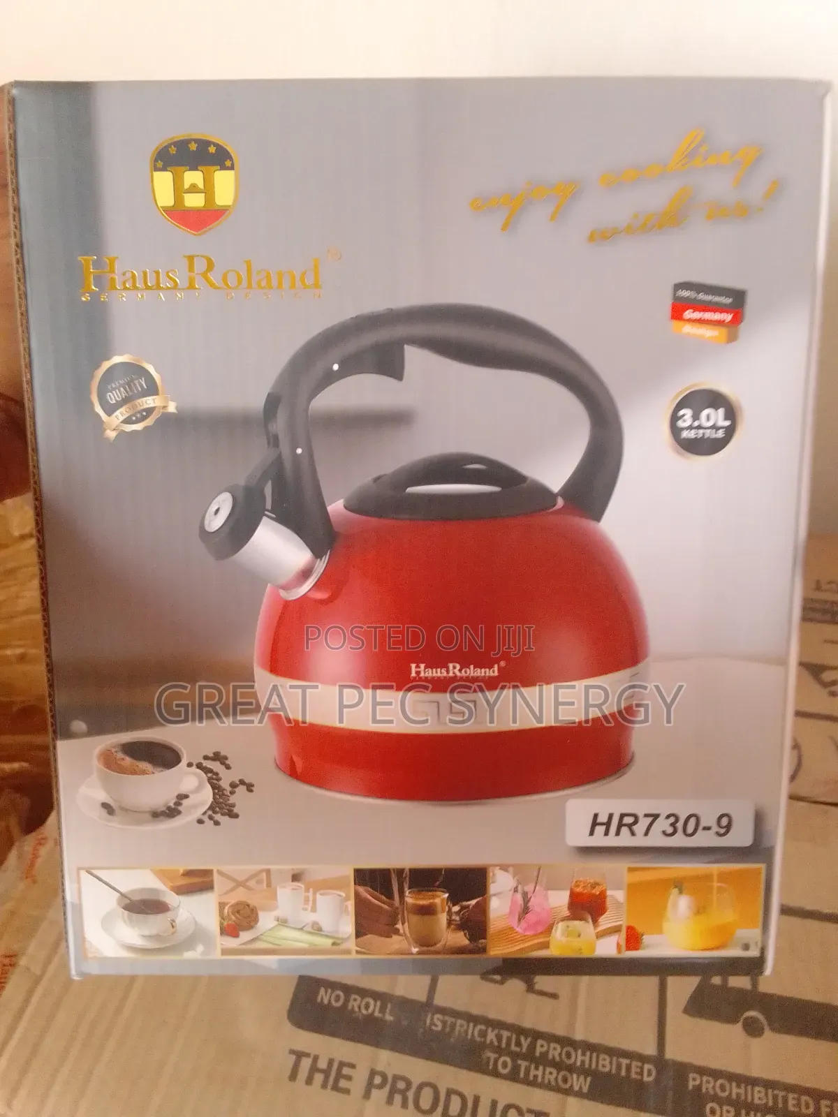 Haus Roland Stainless Steel Kettle 3.0l