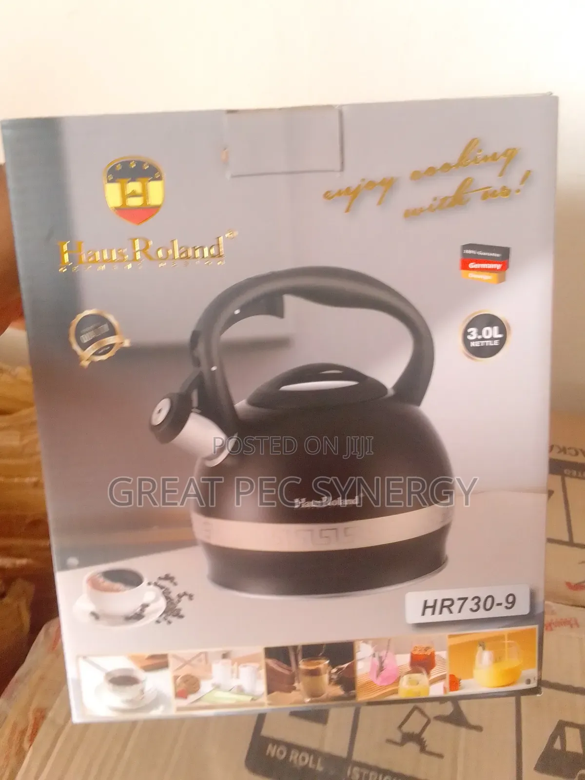 Haus Roland Stainless Steel Kettle 3.0l