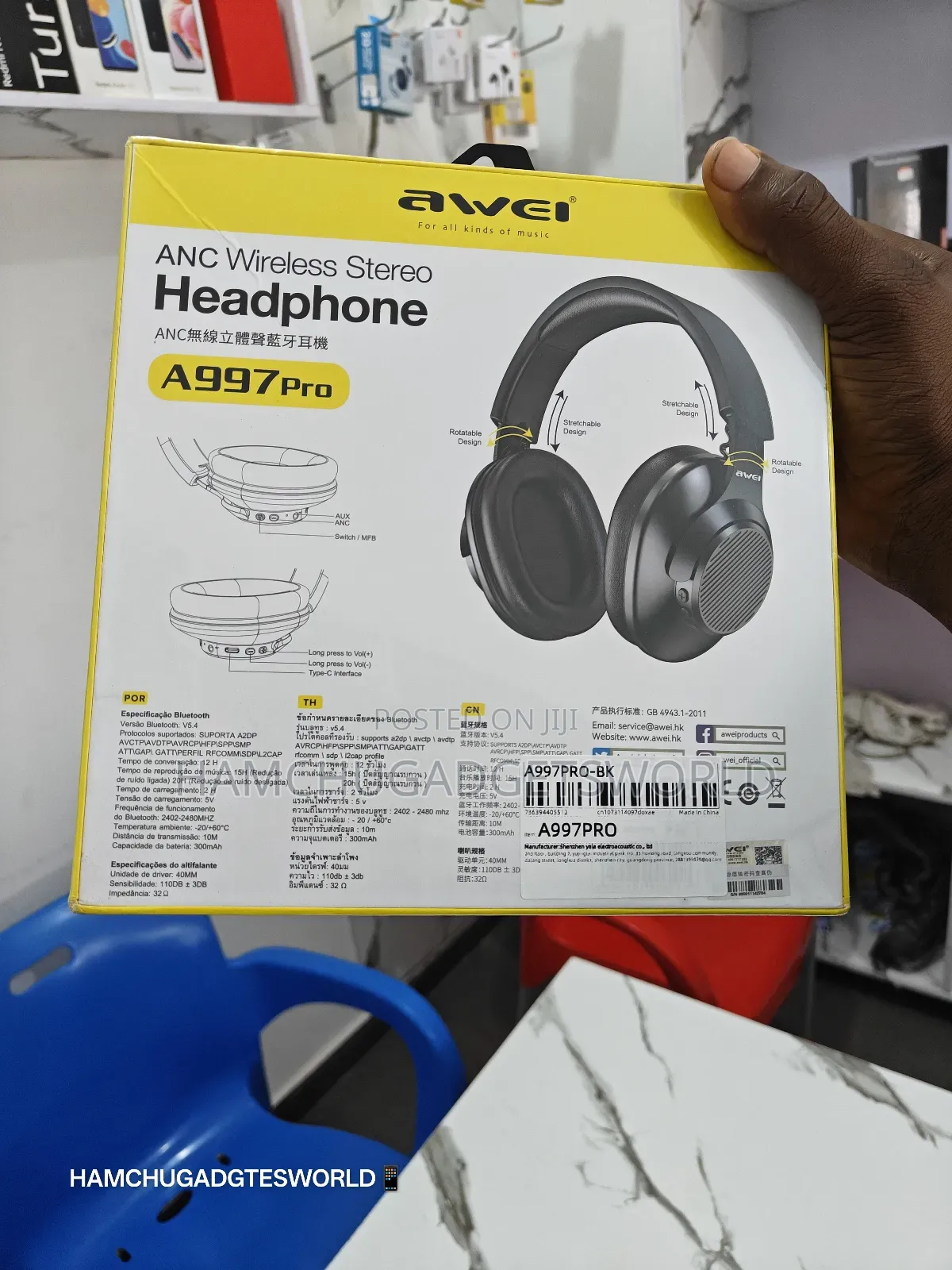 Awei A997 Pro Anc