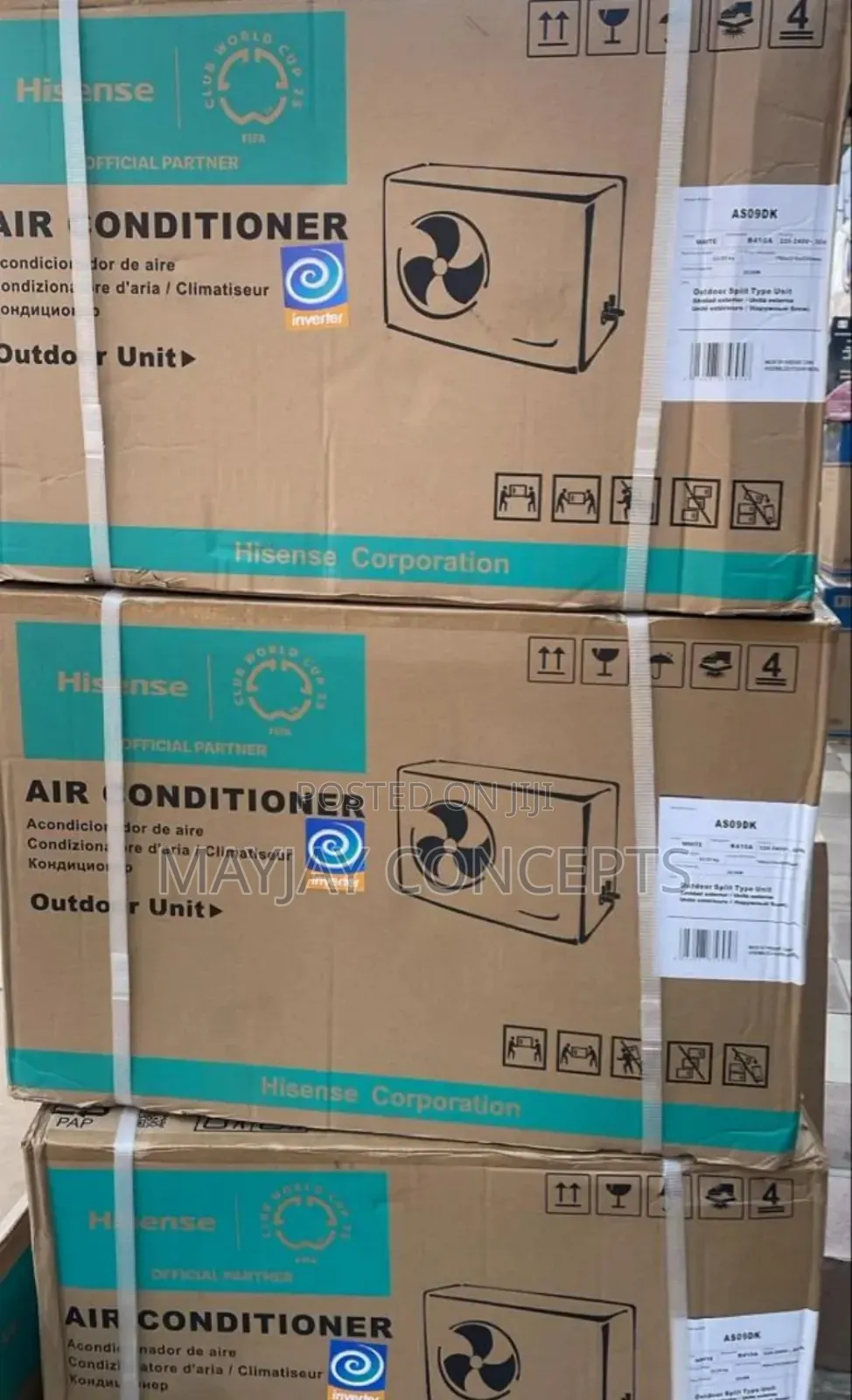 Hisense 1hp Copper Split Inverter Air Conditioner-As09dk