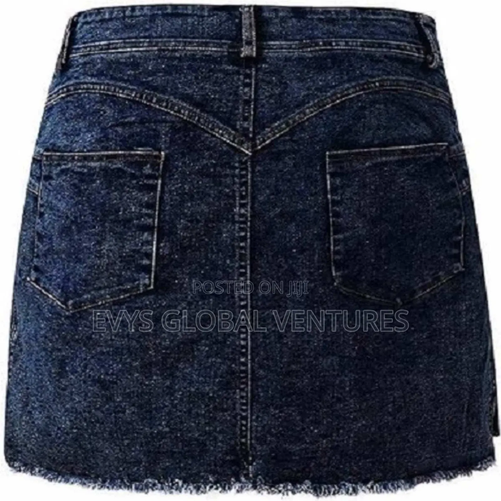 Butt-Lifting Bodycon Stretchy Denim Jean Mini Skirt