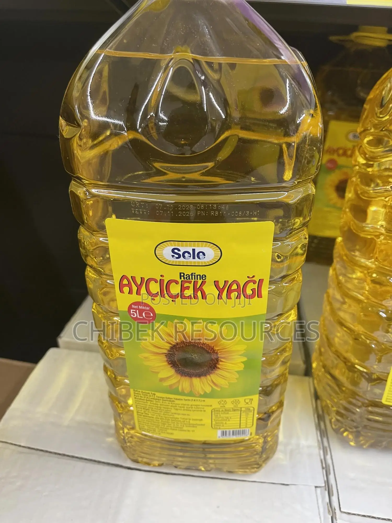 5l Sole Sunflower Oil 5l X4 Turkey