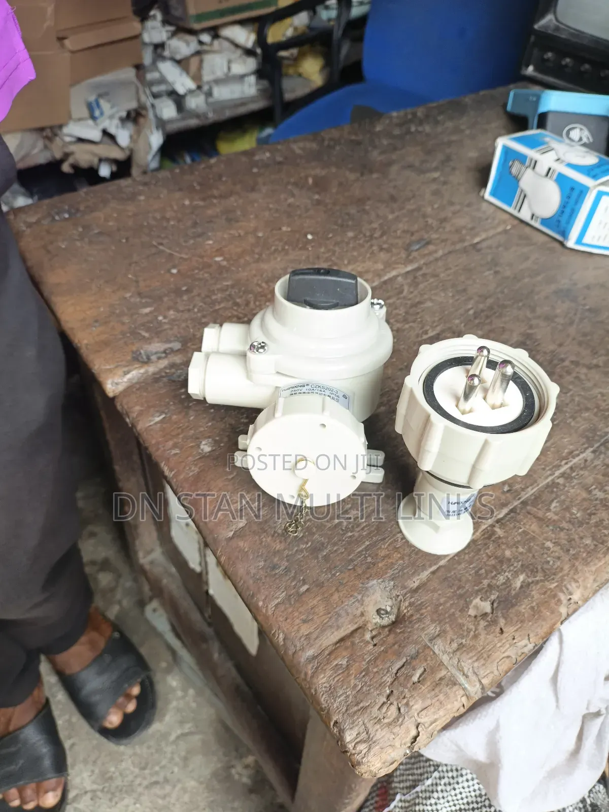 Watertight 3pin Plug 16a Marine