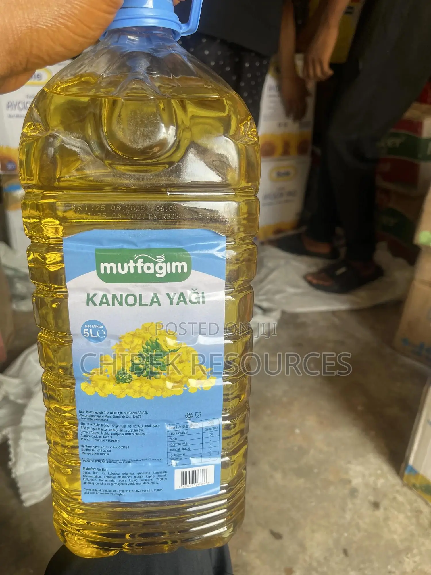 Mutfagim 5l X4 Canola Oil Turkey