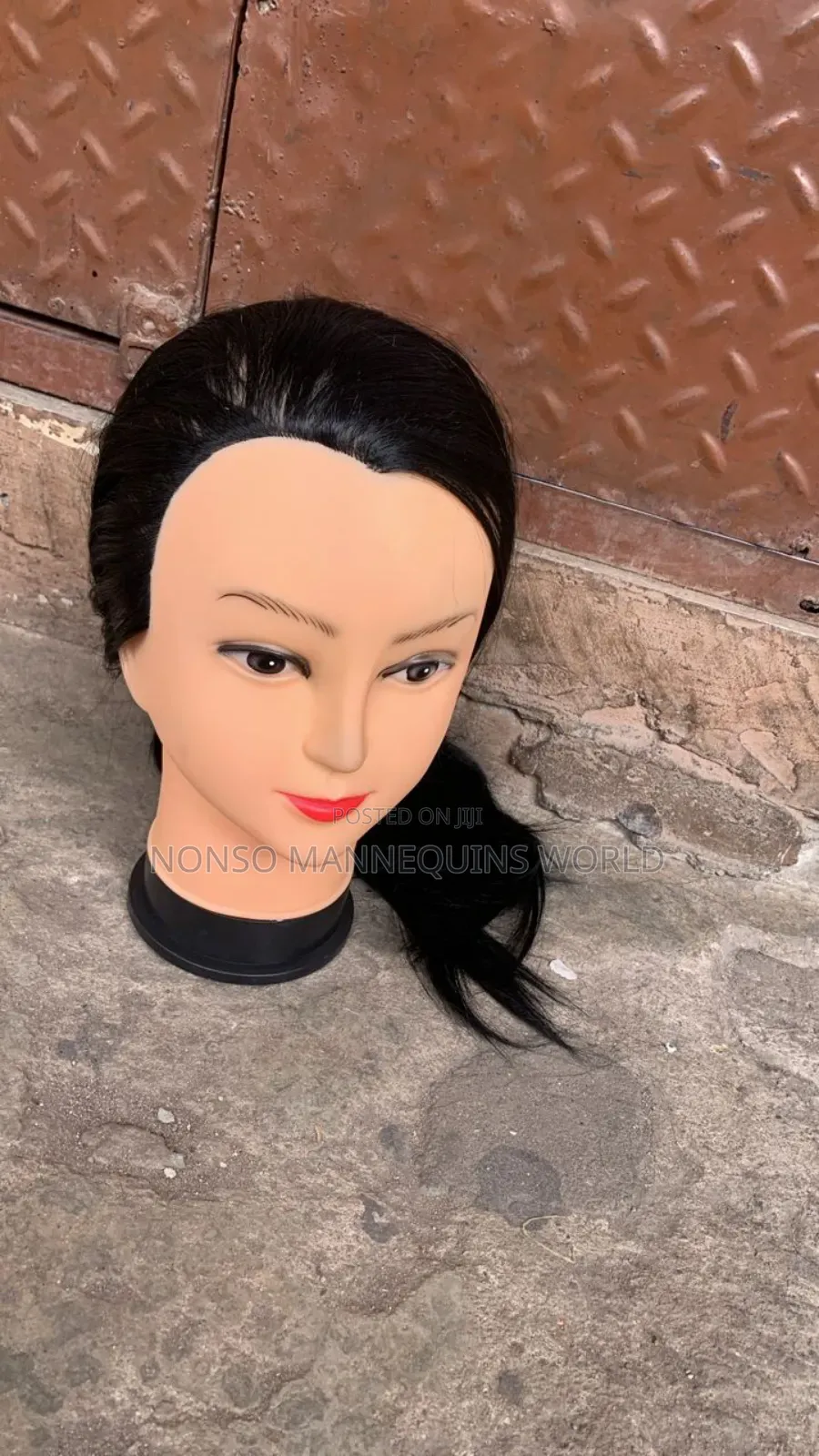 Female Mannequin Head With Hair