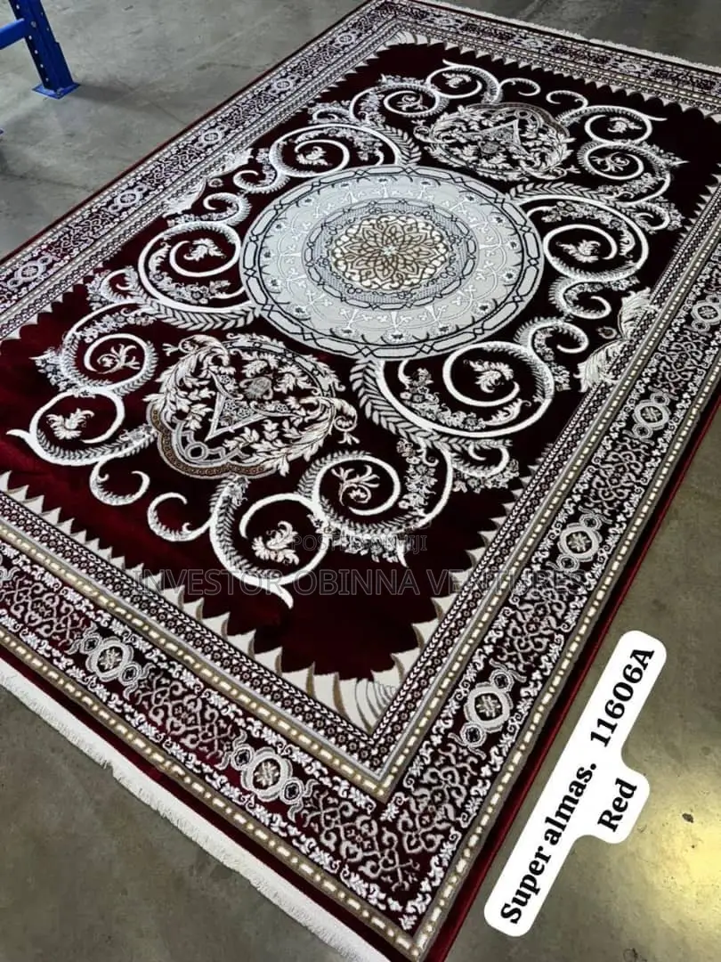Modern Royal Arabian Turkey Center Rug- 5by7ft