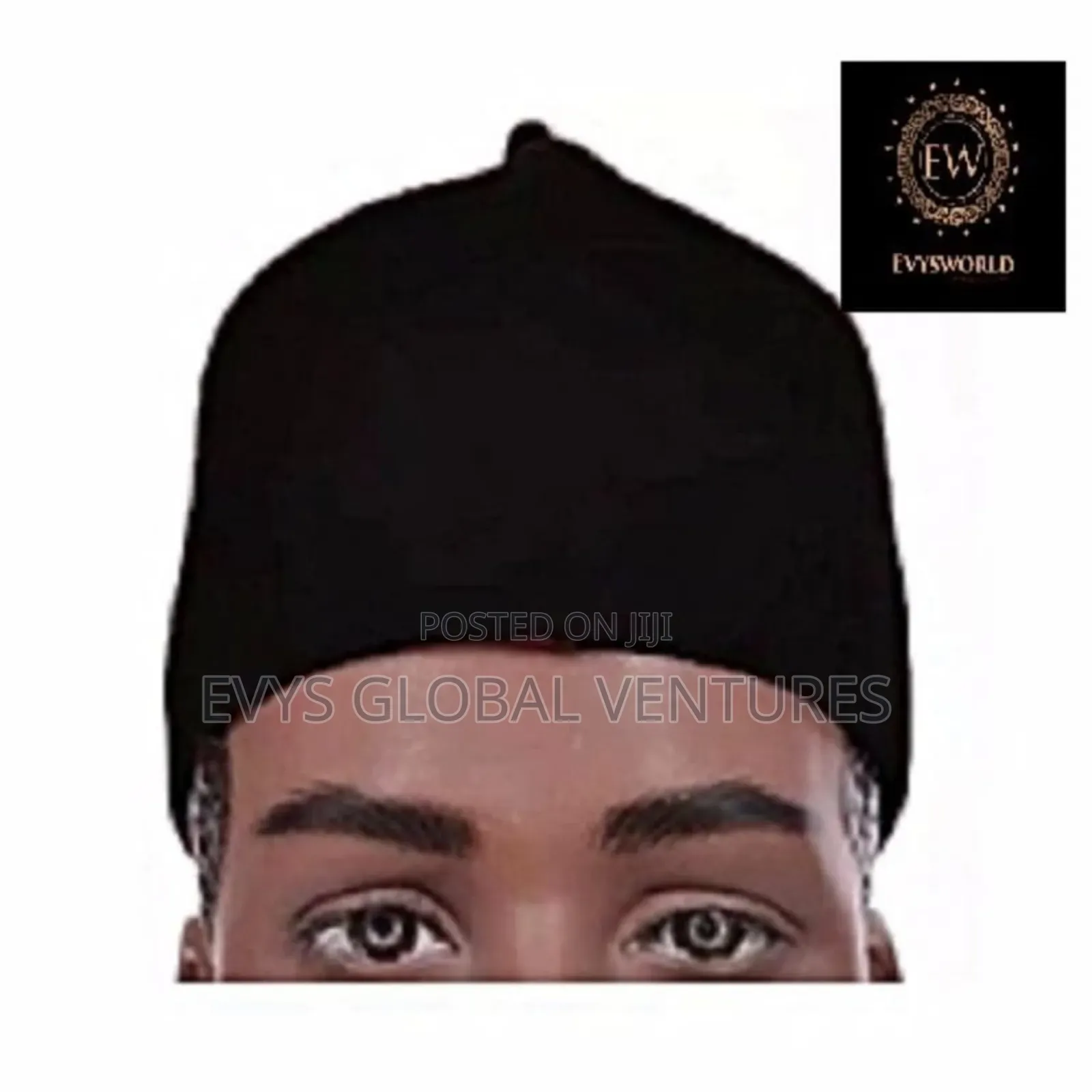 Traditional Igbo Cap - Black