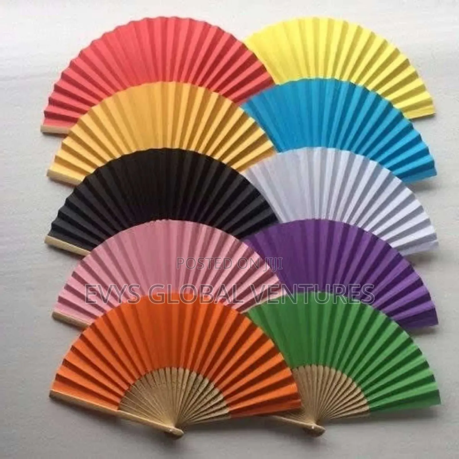 Souvenir Hand Fan Gift Set - 12 PCS
