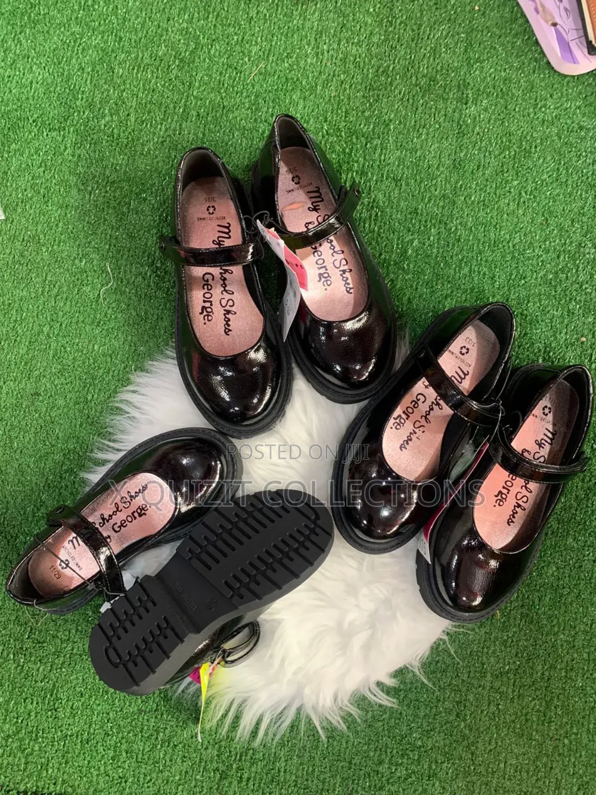 George Girls School Shoe (Size 29-38)