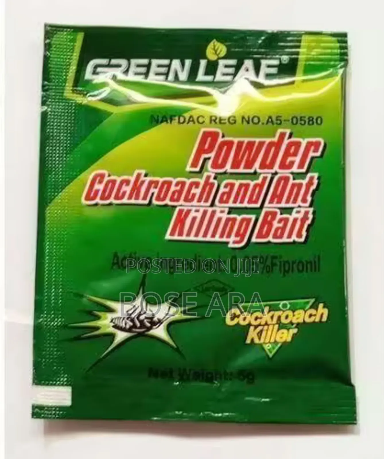 Cockroach Killing Bait Powder - 20 Sachets