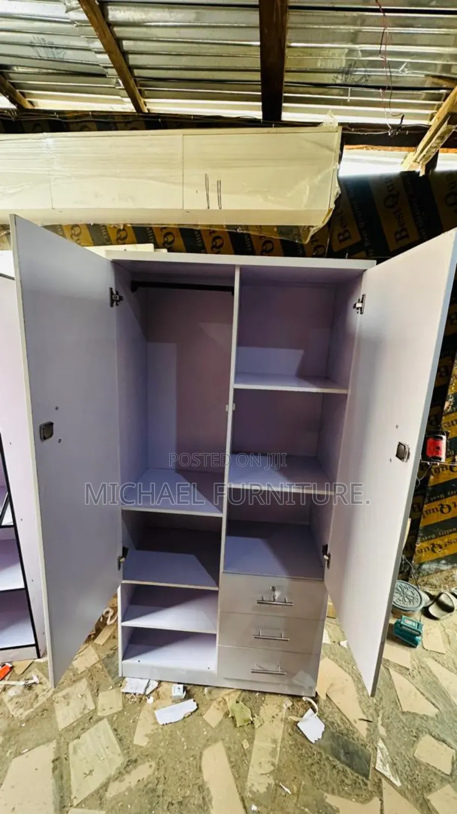 Smart 3 by 6 Wardrobe With Clean Lines