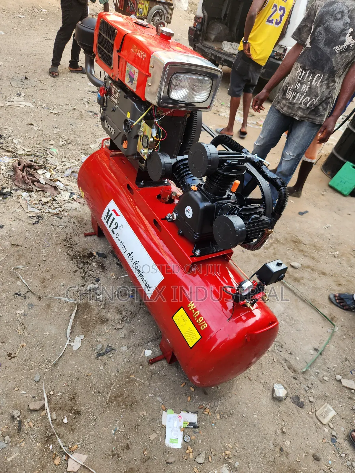 Diesel Drive 300l Air Compressor Machine