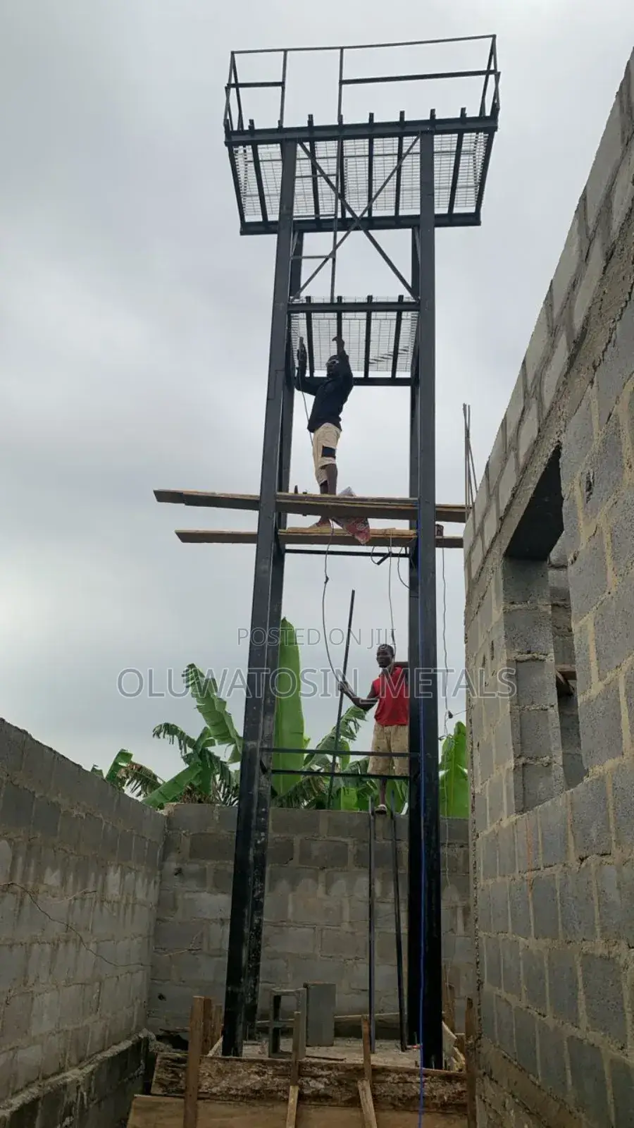Water Tower H Beam