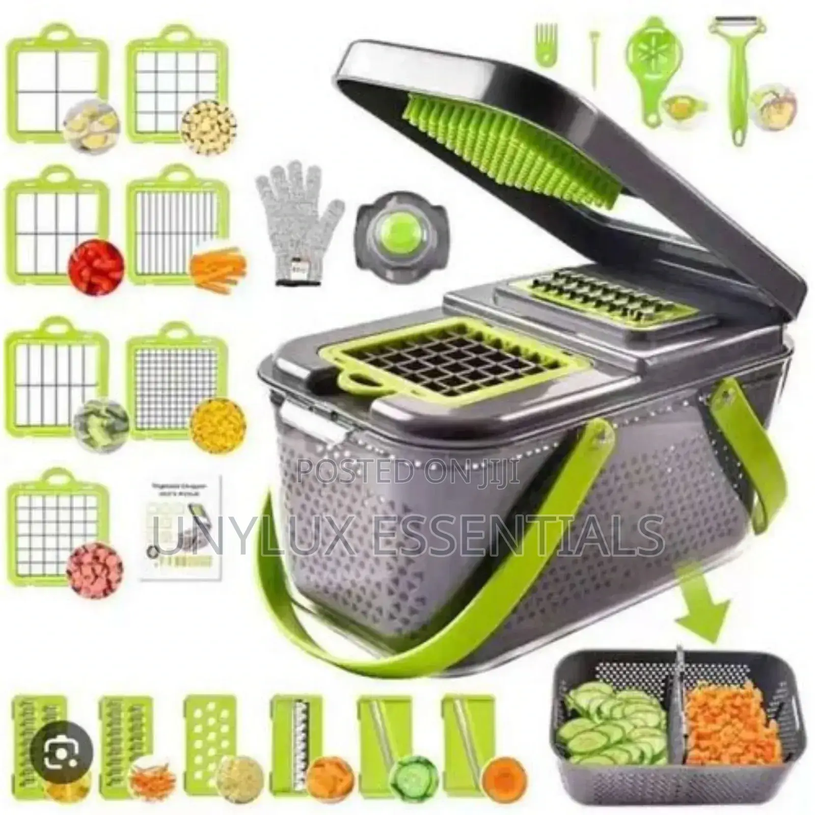 22 Pieces Multifunctional Vegetable Slicer