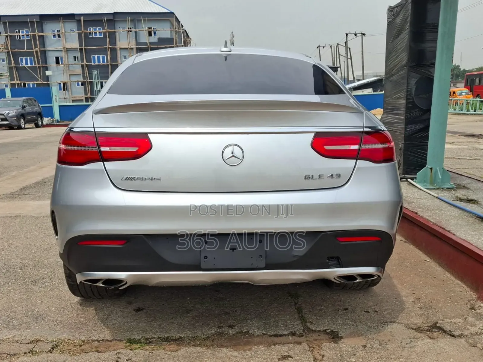 Mercedes-Benz GLE-Class AMG GLE 43 4MATIC 2017 Silver