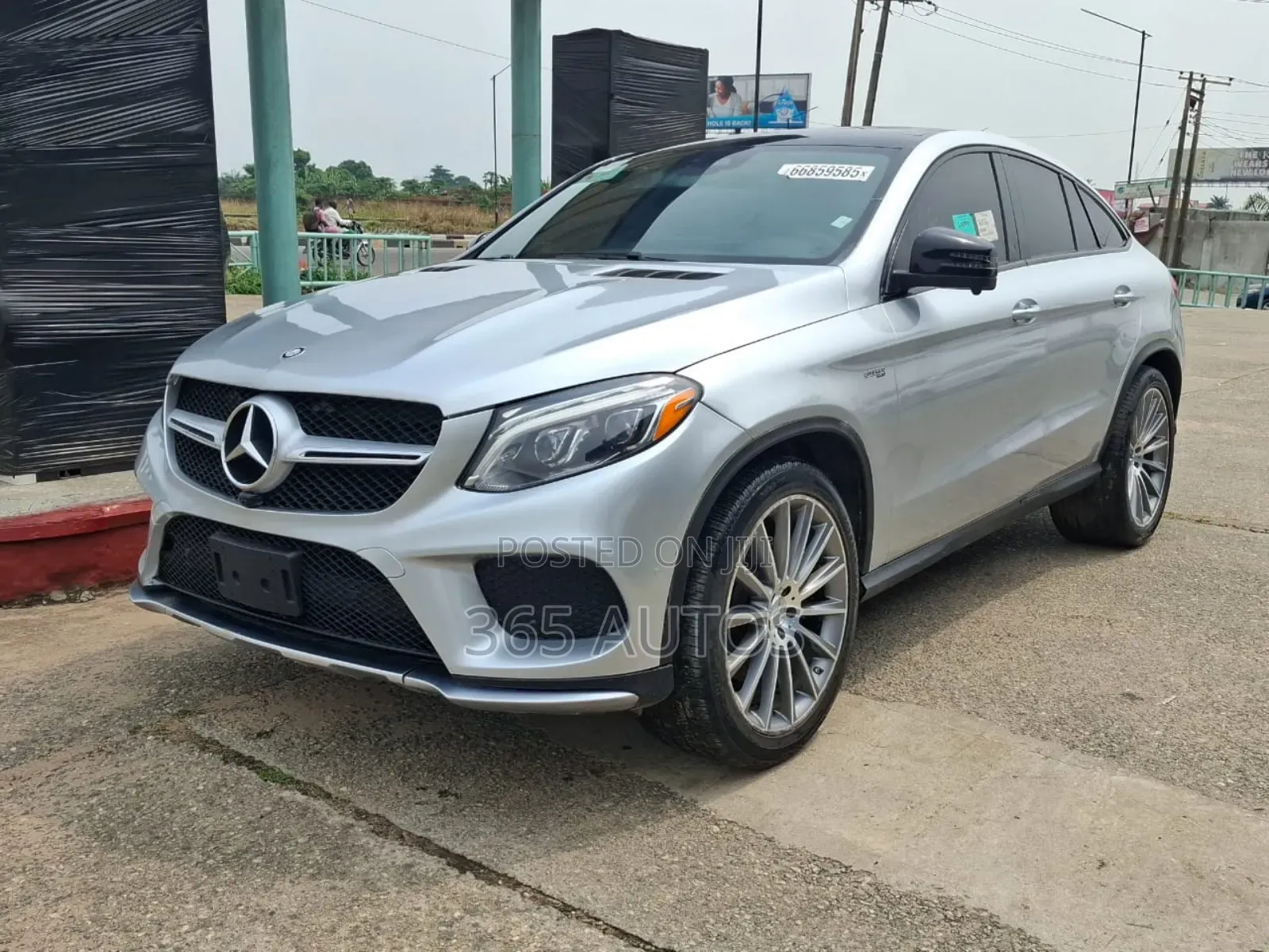 Mercedes-Benz GLE-Class AMG GLE 43 4MATIC 2017 Silver