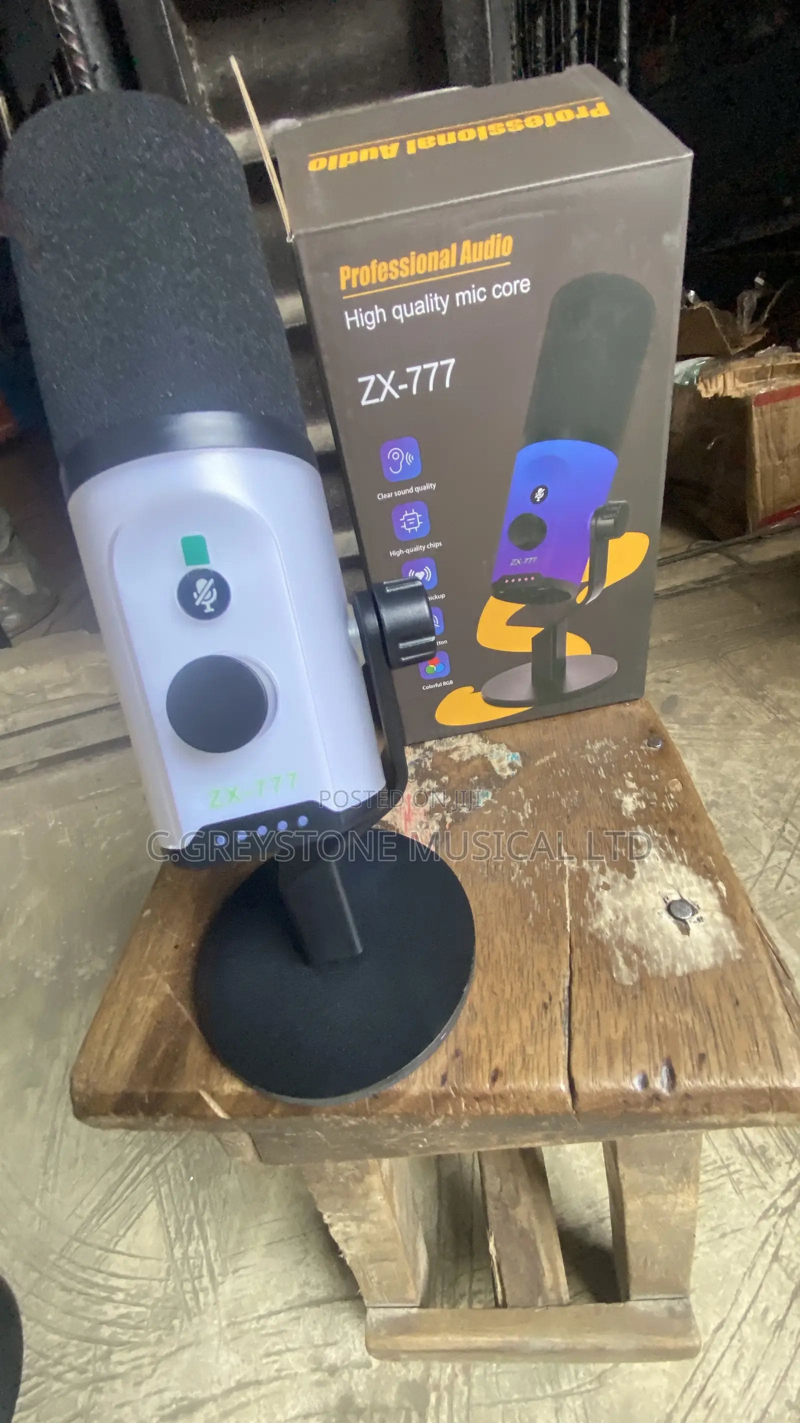 Podcast Microphone Zx777