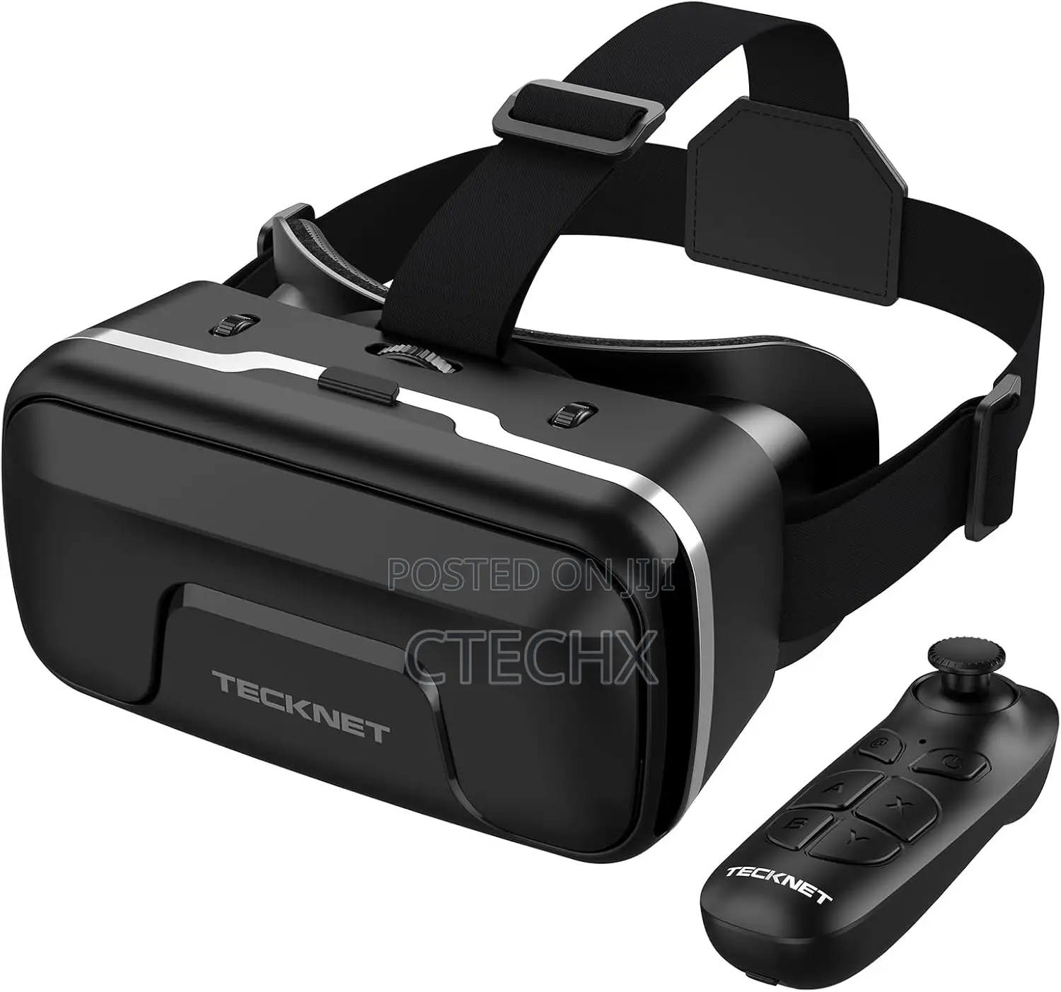Tecknet Vr Headset for Phone With Bluetooth Controller, 4.7-7.2"