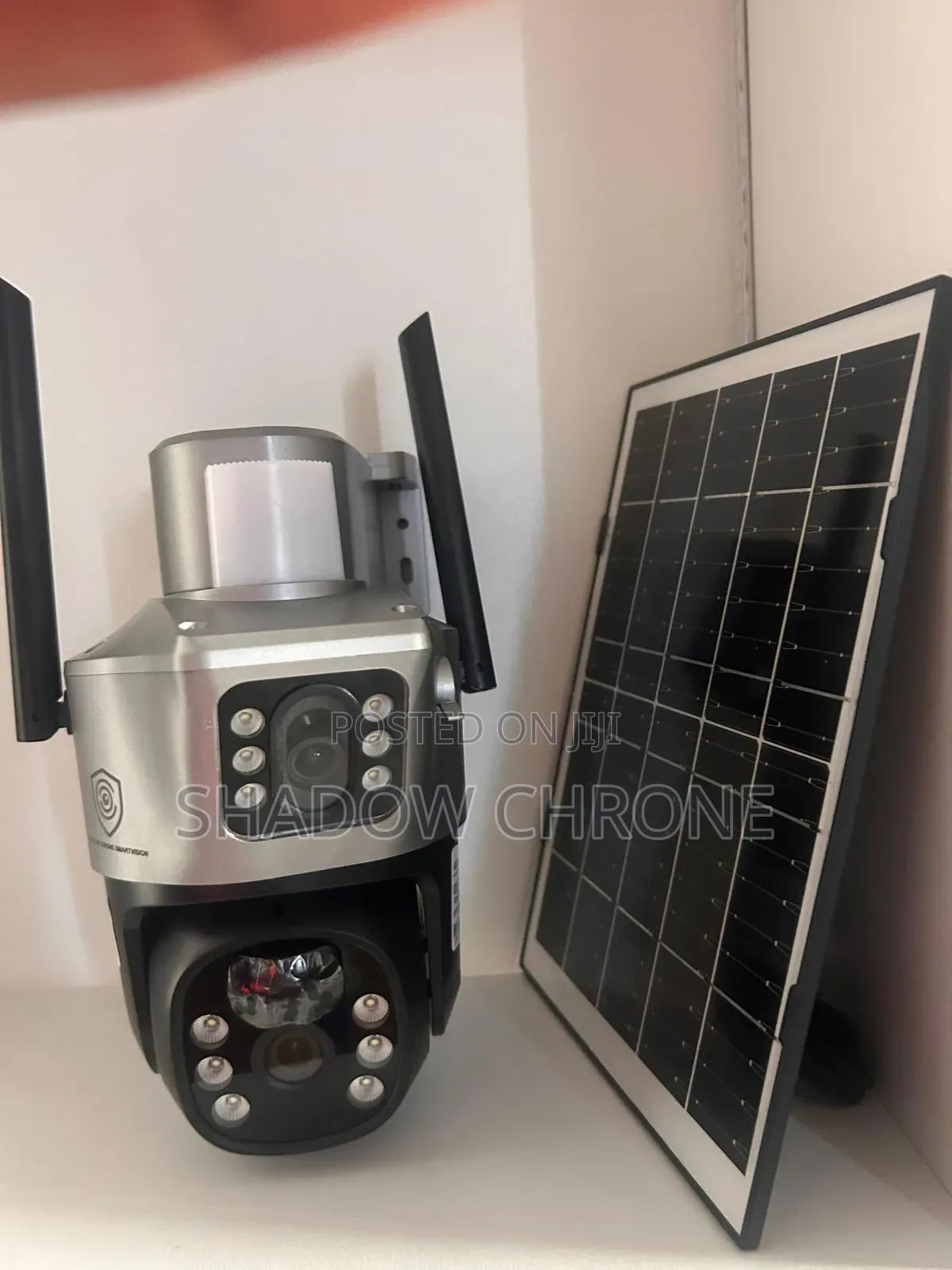 Next-level Solar Cctv With Dual Lens Lens & App Control