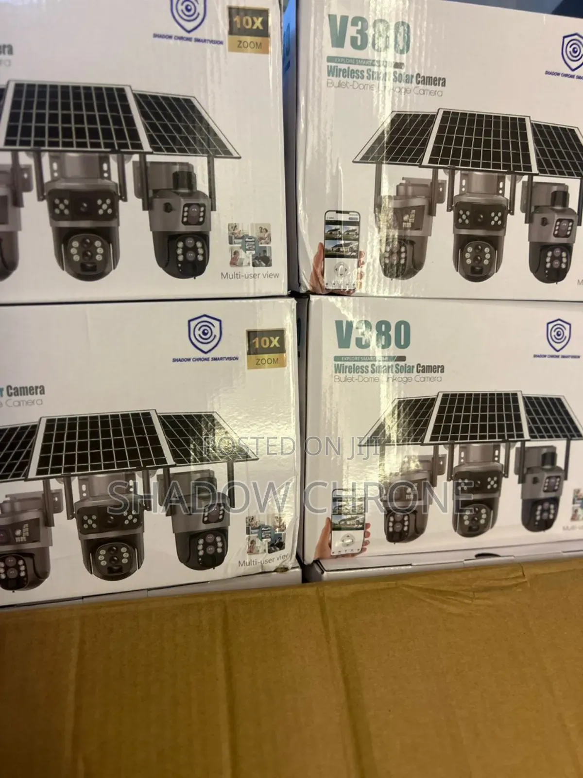 Next-level Solar Cctv With Dual Lens Lens & App Control