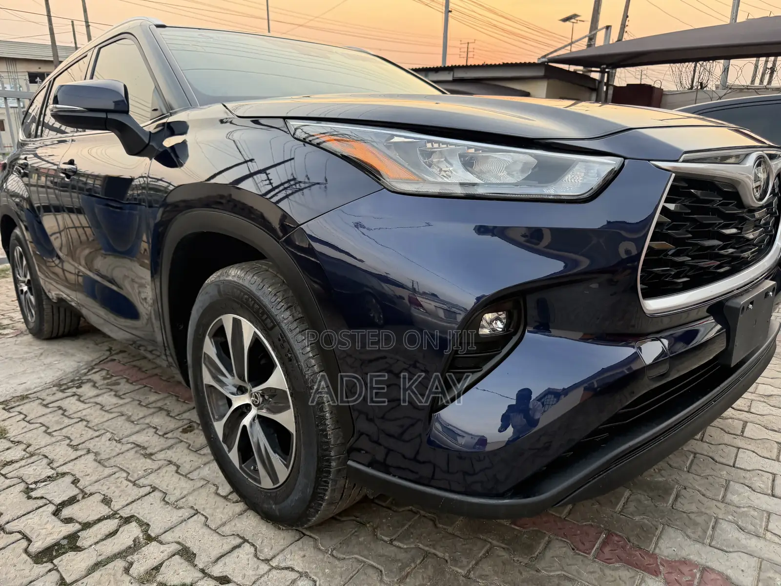 Toyota Highlander XLE AWD 2020 Blue