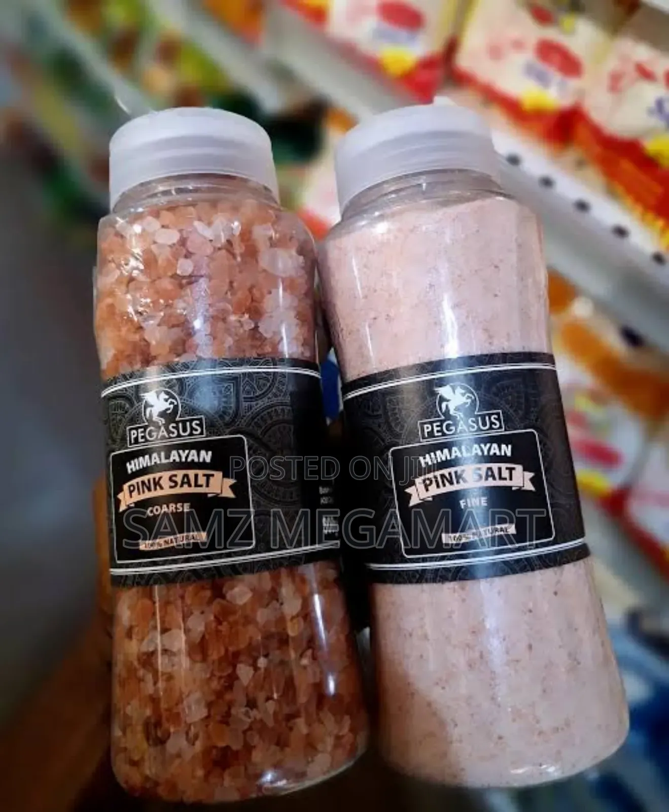 Pegasus Himalayan Pink Salt 800g Fine Coarse Natural Mineral-rich Salt