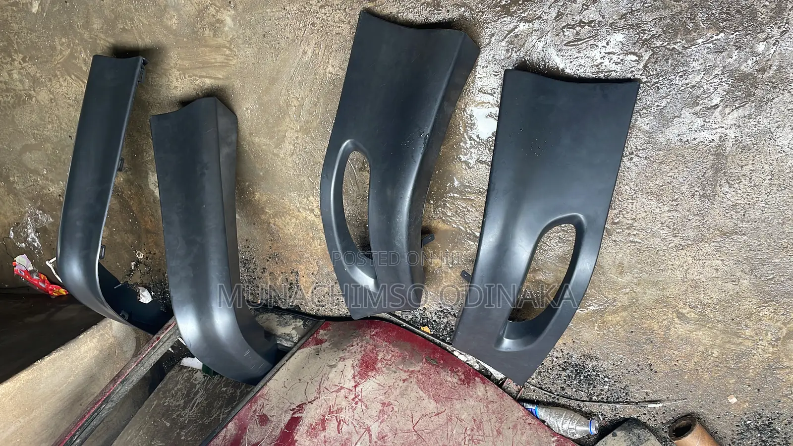Front and Back Bumper Padded Corolla 2005/2007