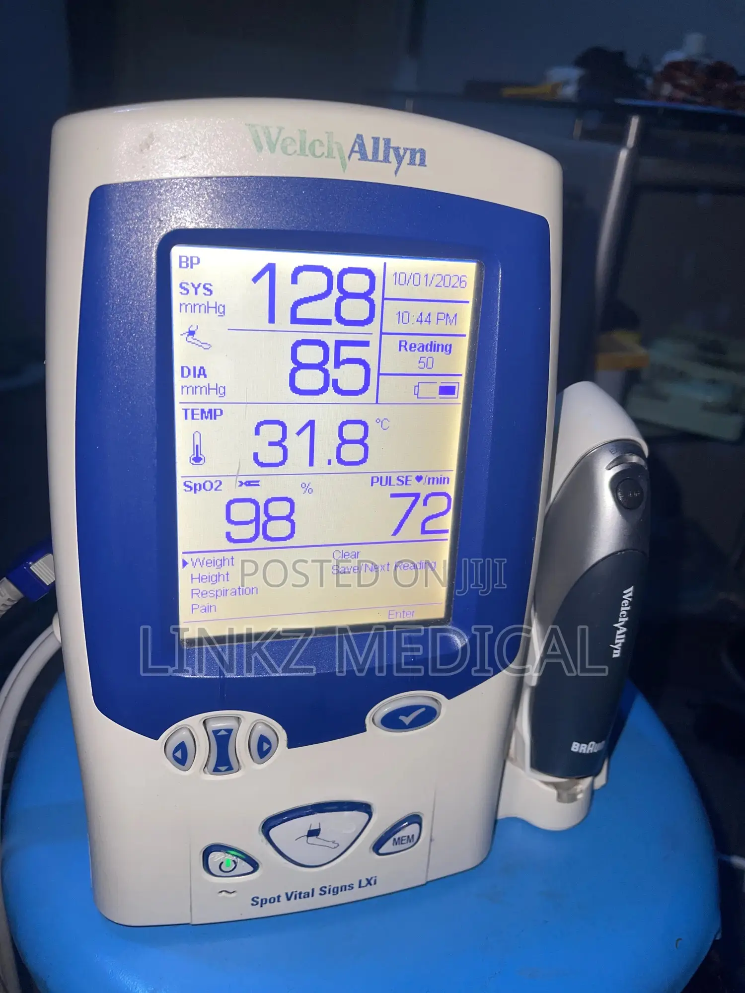 Welch Allyn Lxi With 3 Parameters