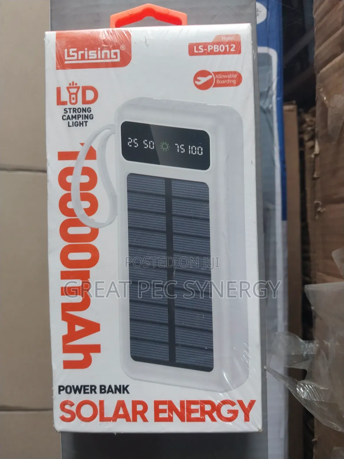 Power Bank 10000 Mah Solar Energy