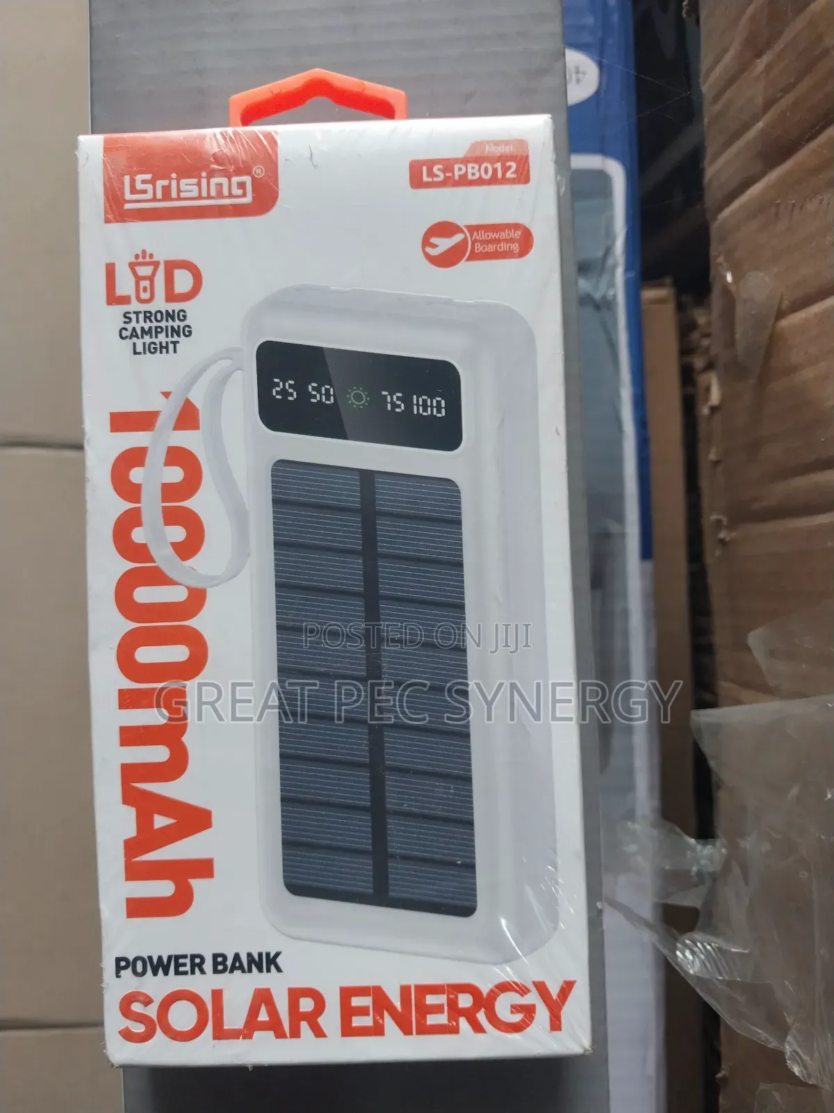 Power Bank 10000 Mah Solar Energy