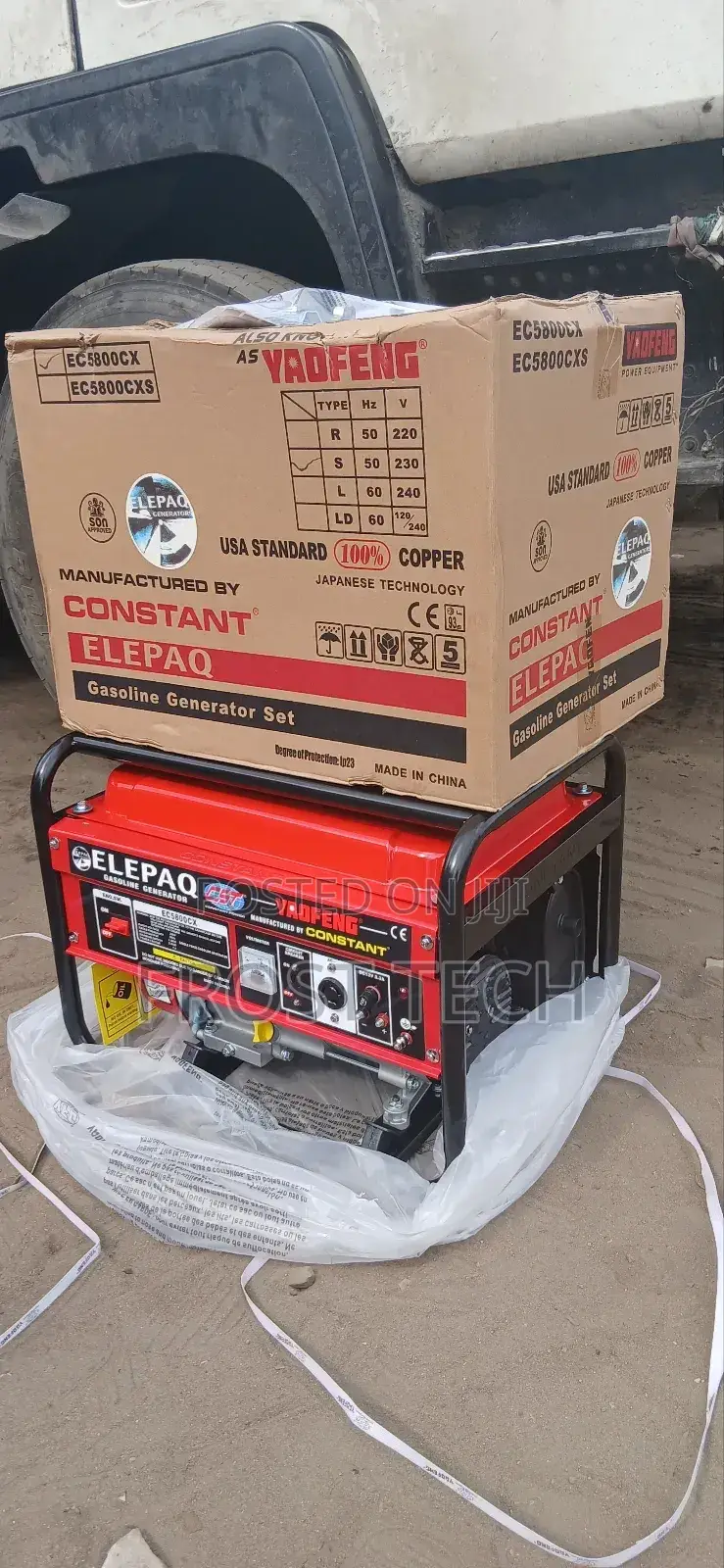 Original Elepaq Constant Yaofeng 2.8kva 100% Copper Generator