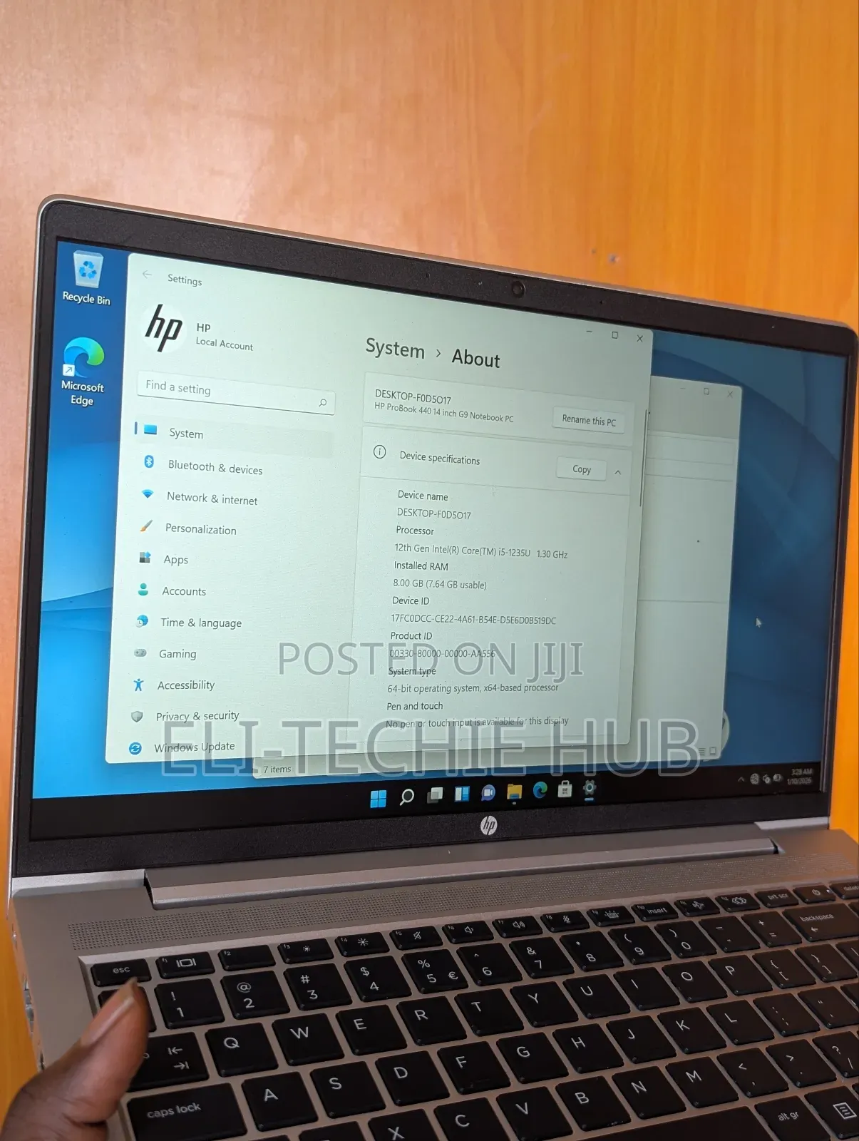 Laptop HP ProBook 440 G9 8GB Intel Core I5 SSD 512GB
