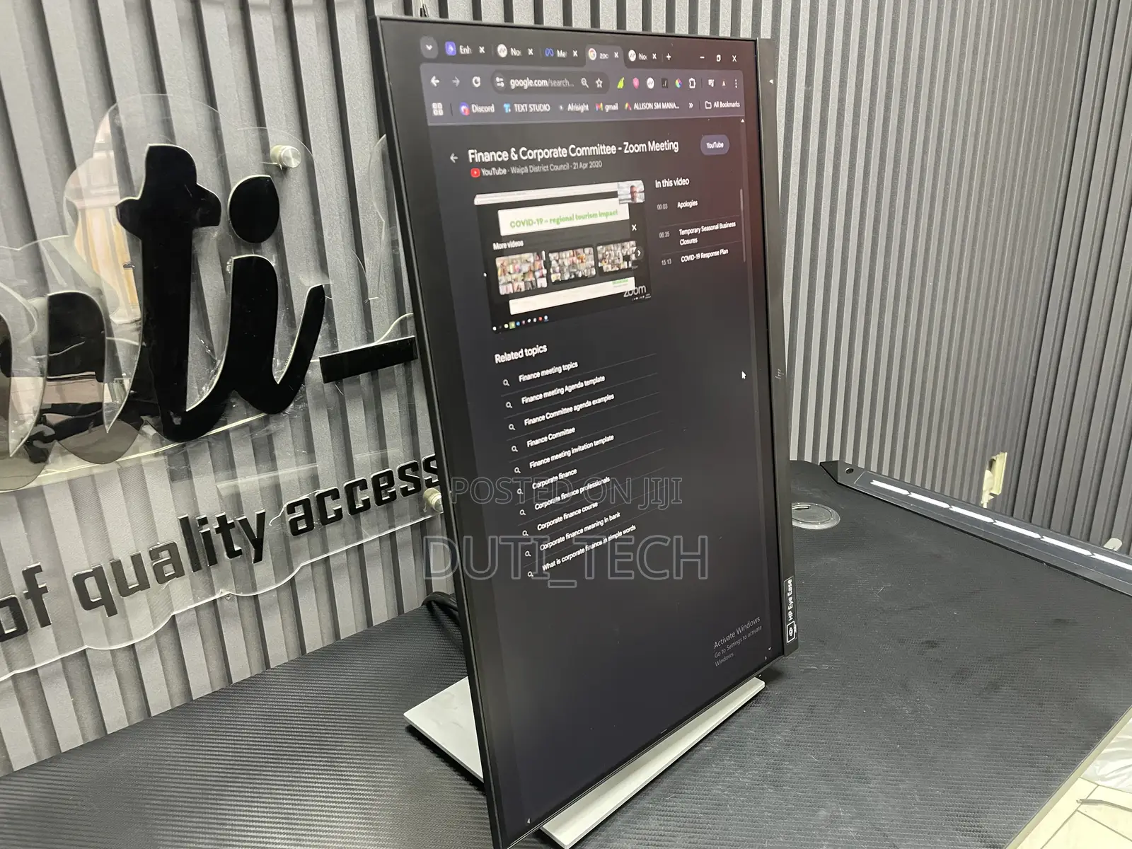 Hp E23 G4 23” FHD 1080p Ips Monitor