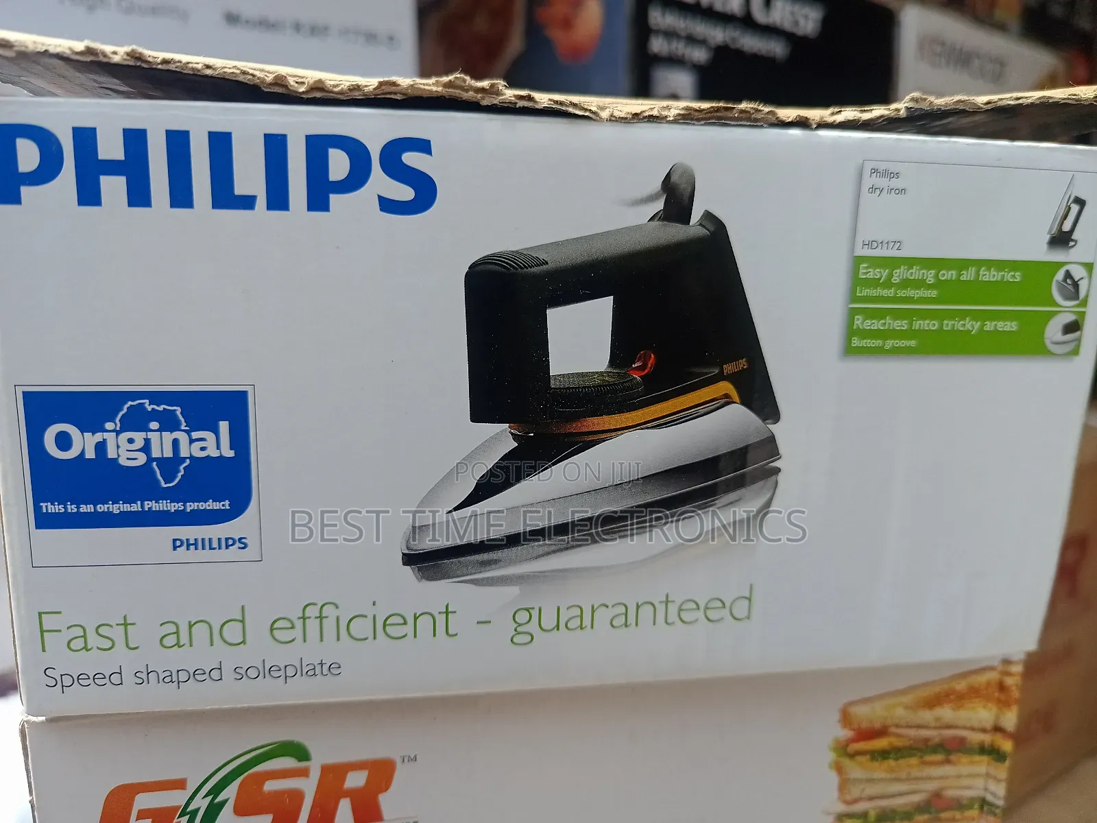 Original Phillips Electrical Dry Iron