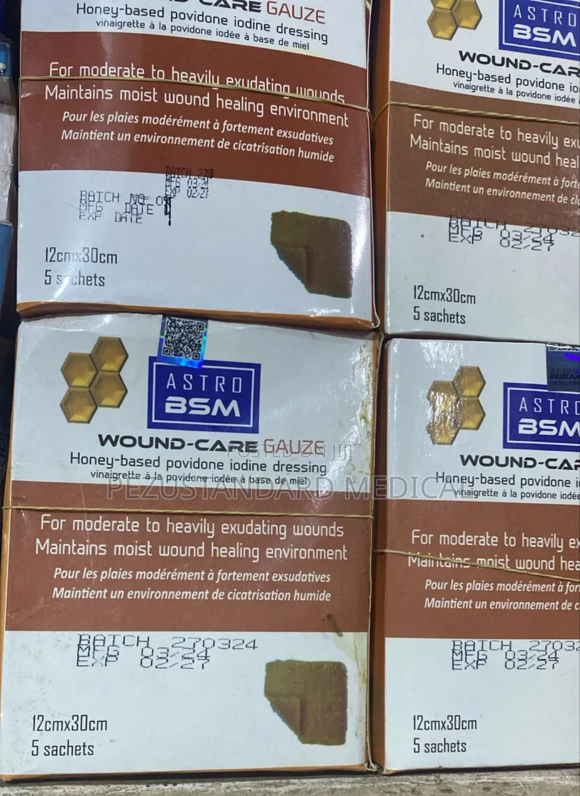 Honey-Based Wound Care Gauze