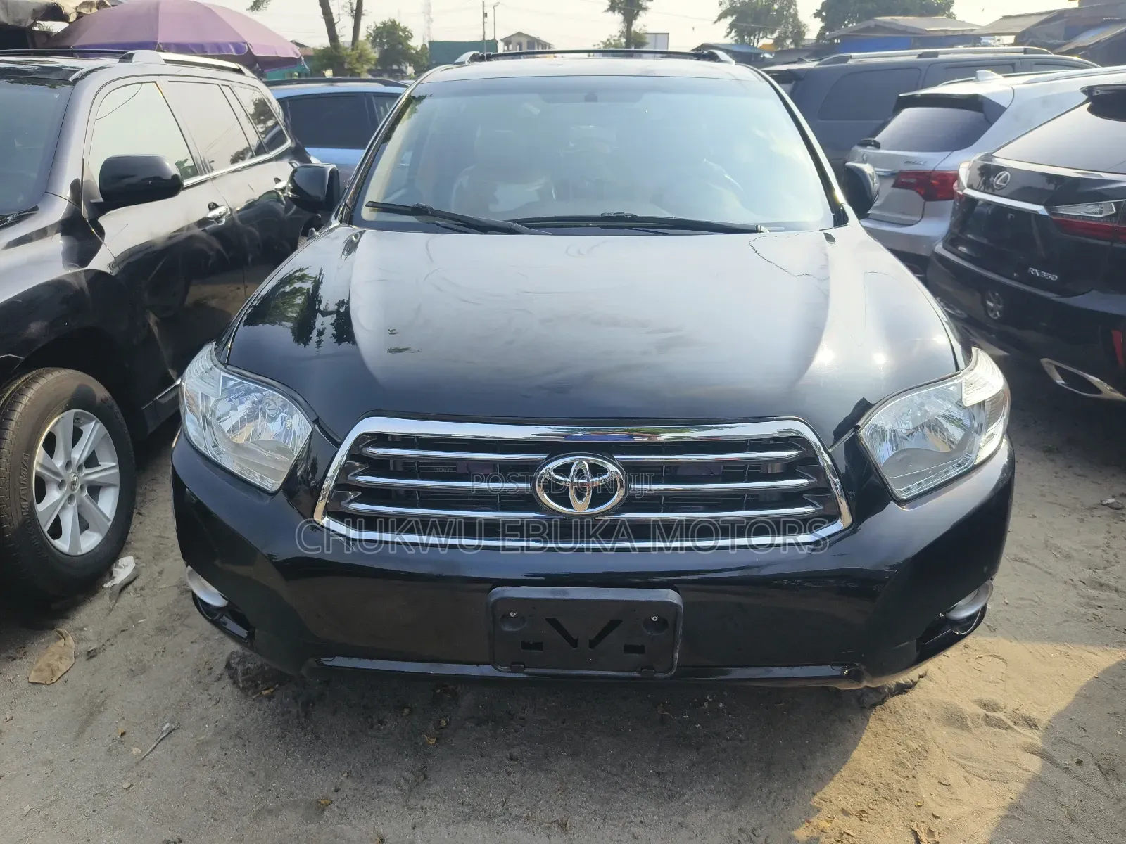 Toyota Highlander Limited 2010 Black