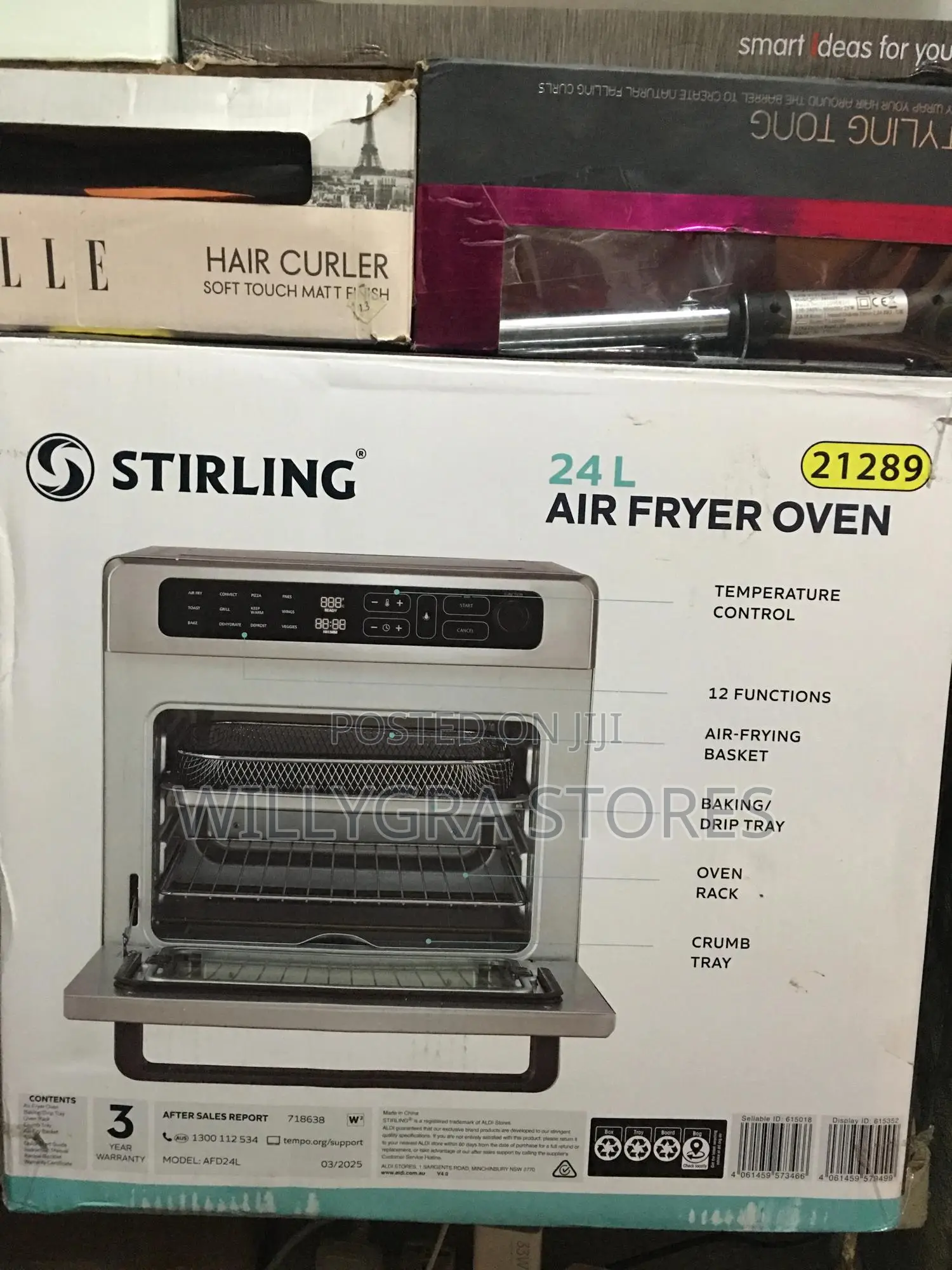 Stirling Air Fryer Oven, 24 Litre