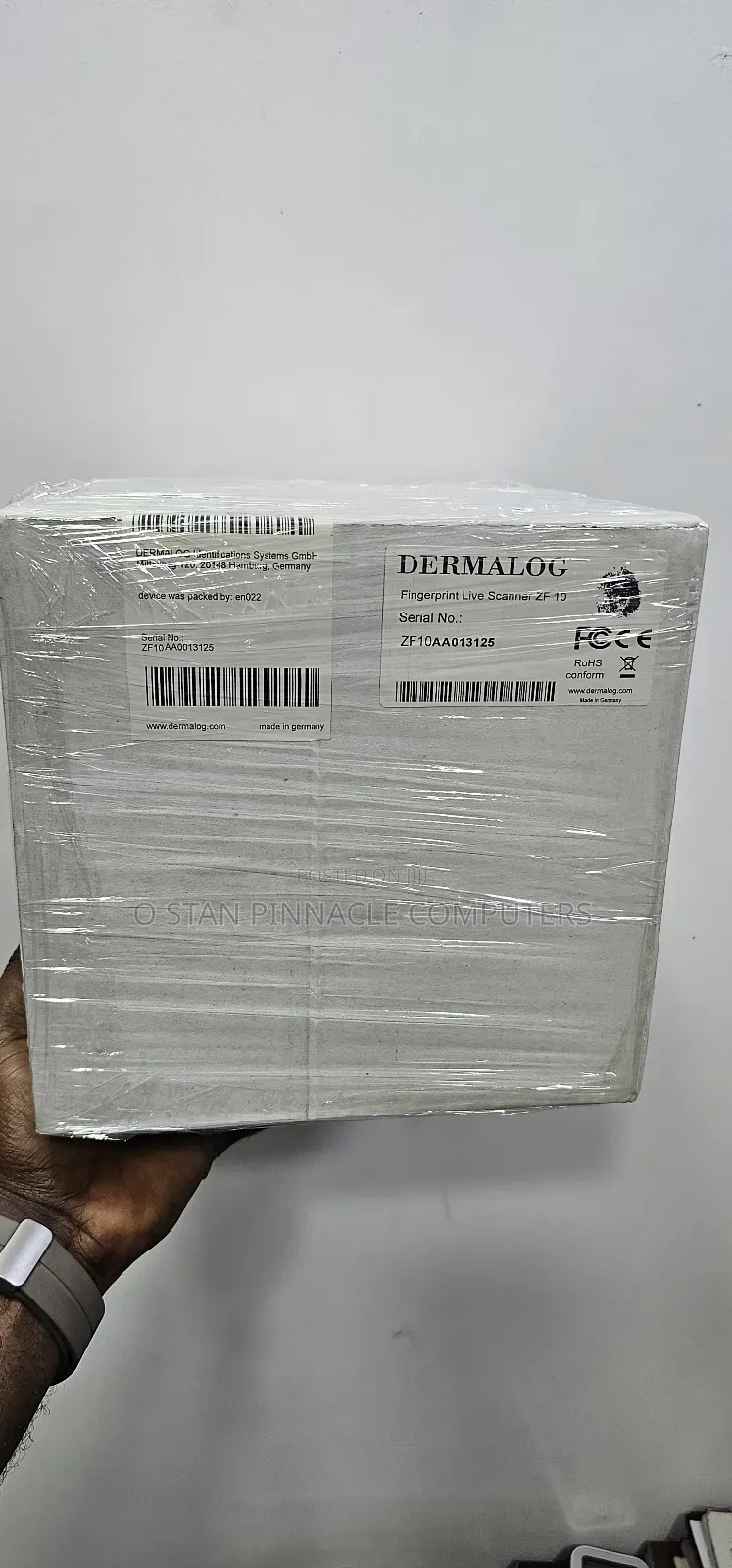 Dermalog Zf10 Fingerprint Scanner