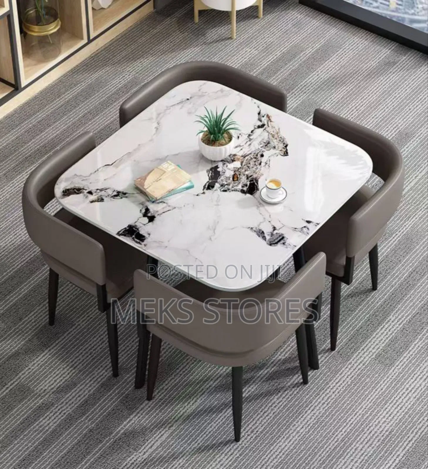 Four (4) Chair and a Square Dinning Table