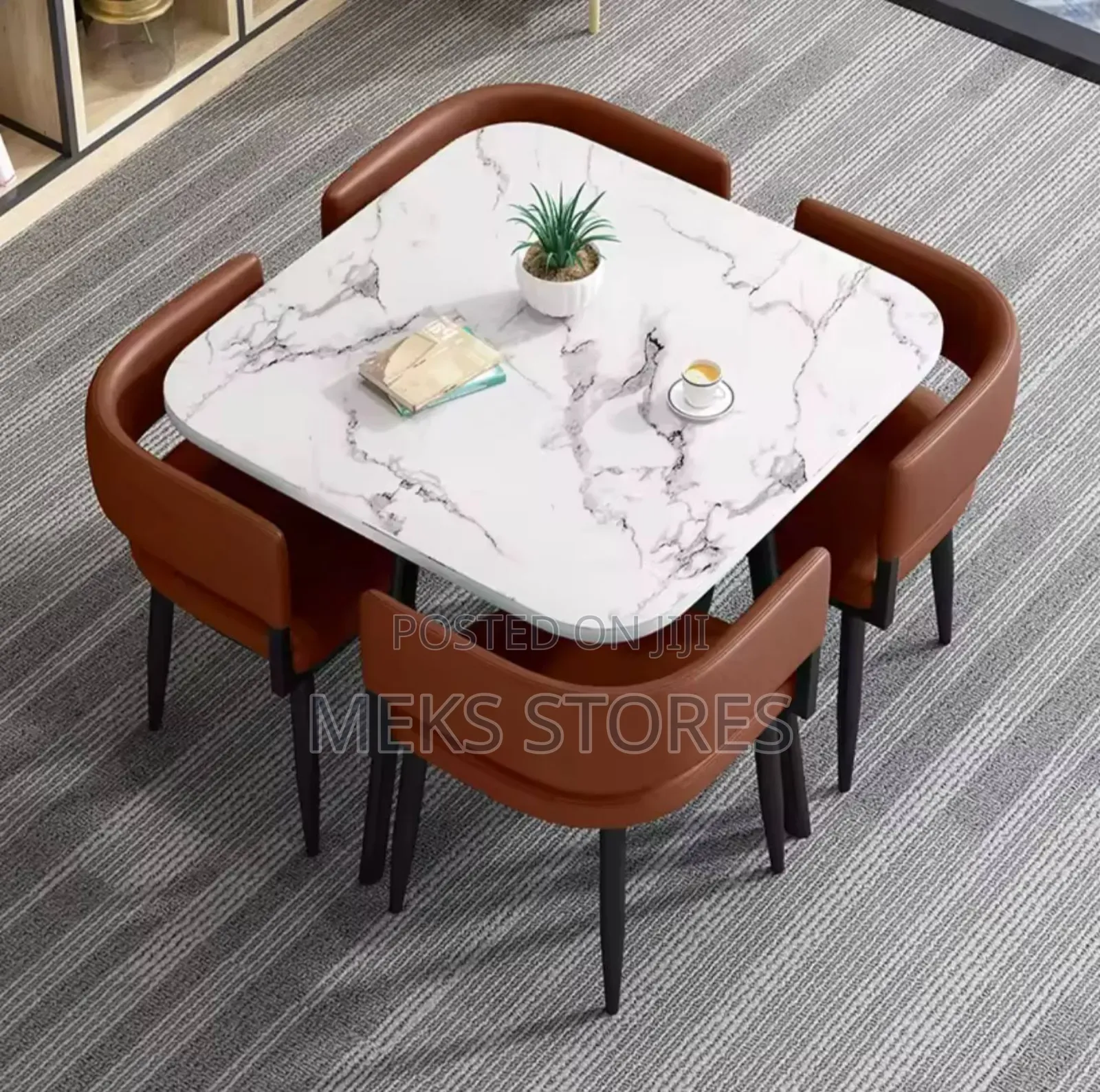 Four (4) Chair and a Square Dinning Table